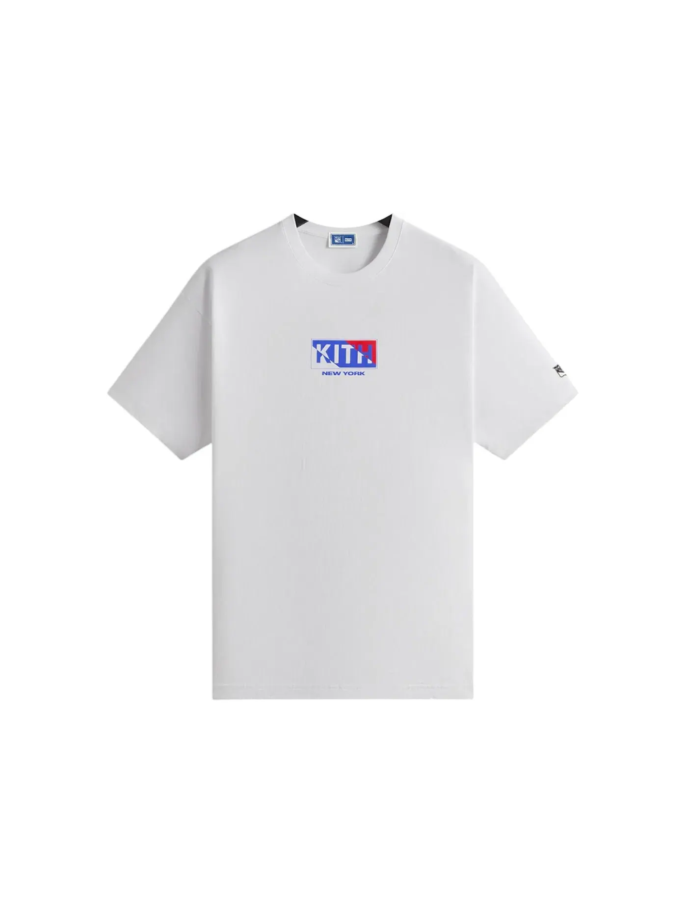 Мужская футболка с принтом Kith x New York Rangers Pennant Vintage Tee — изображение 1 из 2, белый