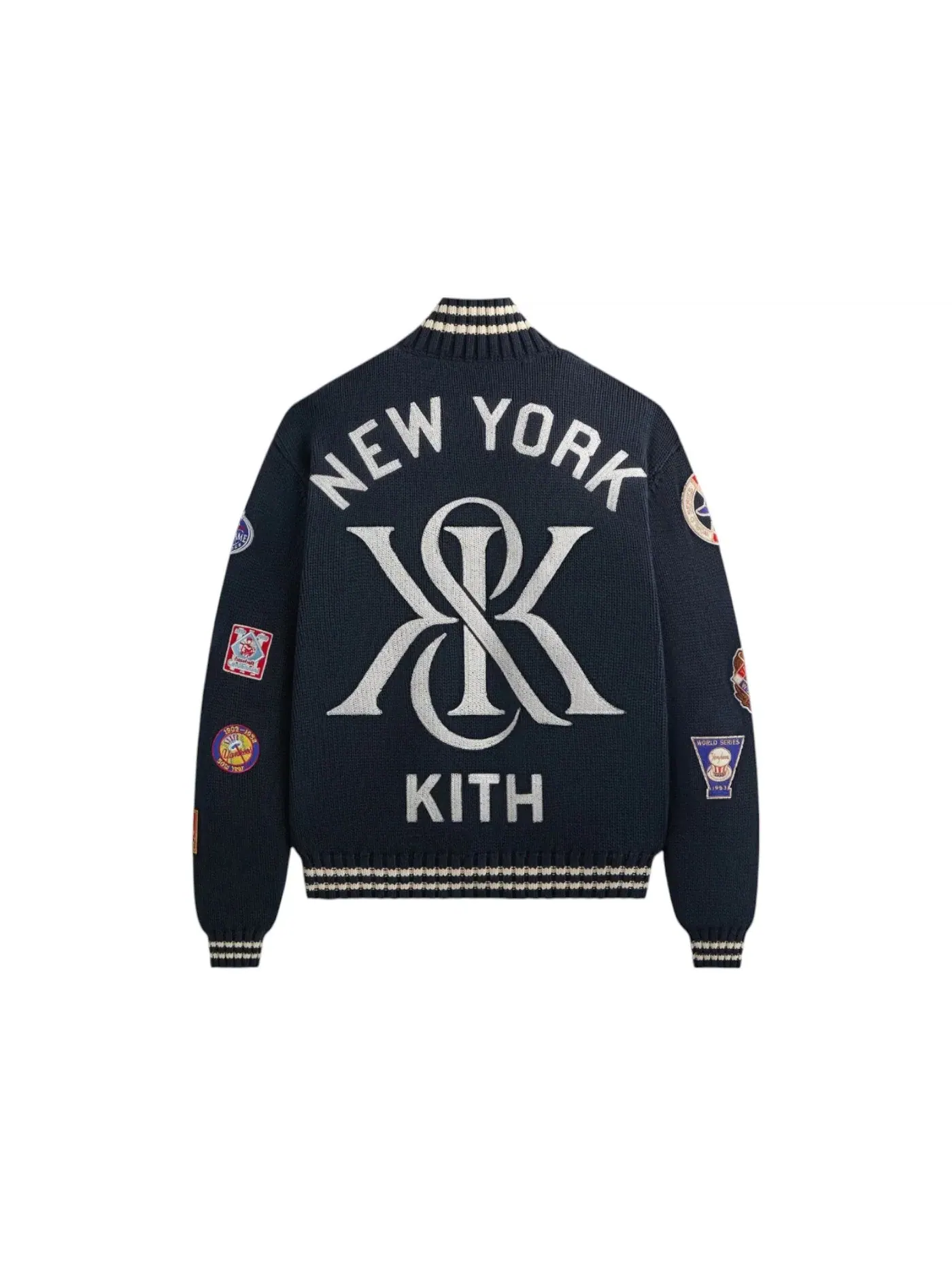 Мужская куртка с вышивкой All-Over Embroidered Kith — изображение 2 из 2, ночной