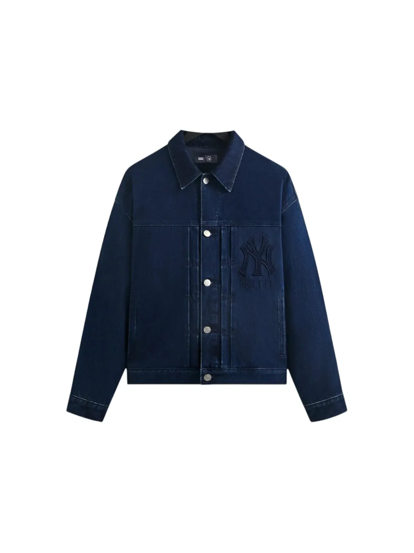 Мужская джинсовая куртка с принтом Jacket Kith — изображение 1 из 2, индиго