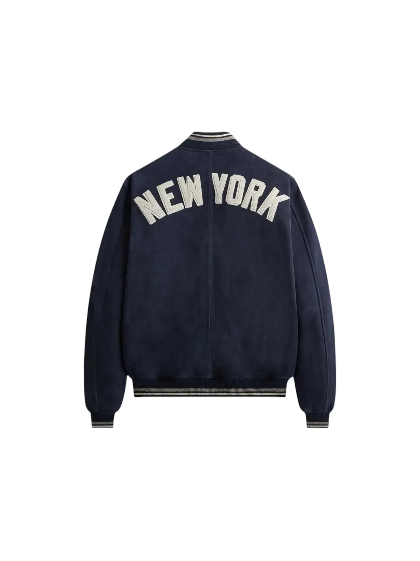 Мужская куртка-бомбер из замши Kith x New York Yankees Porter — изображение 2 из 2, ночной