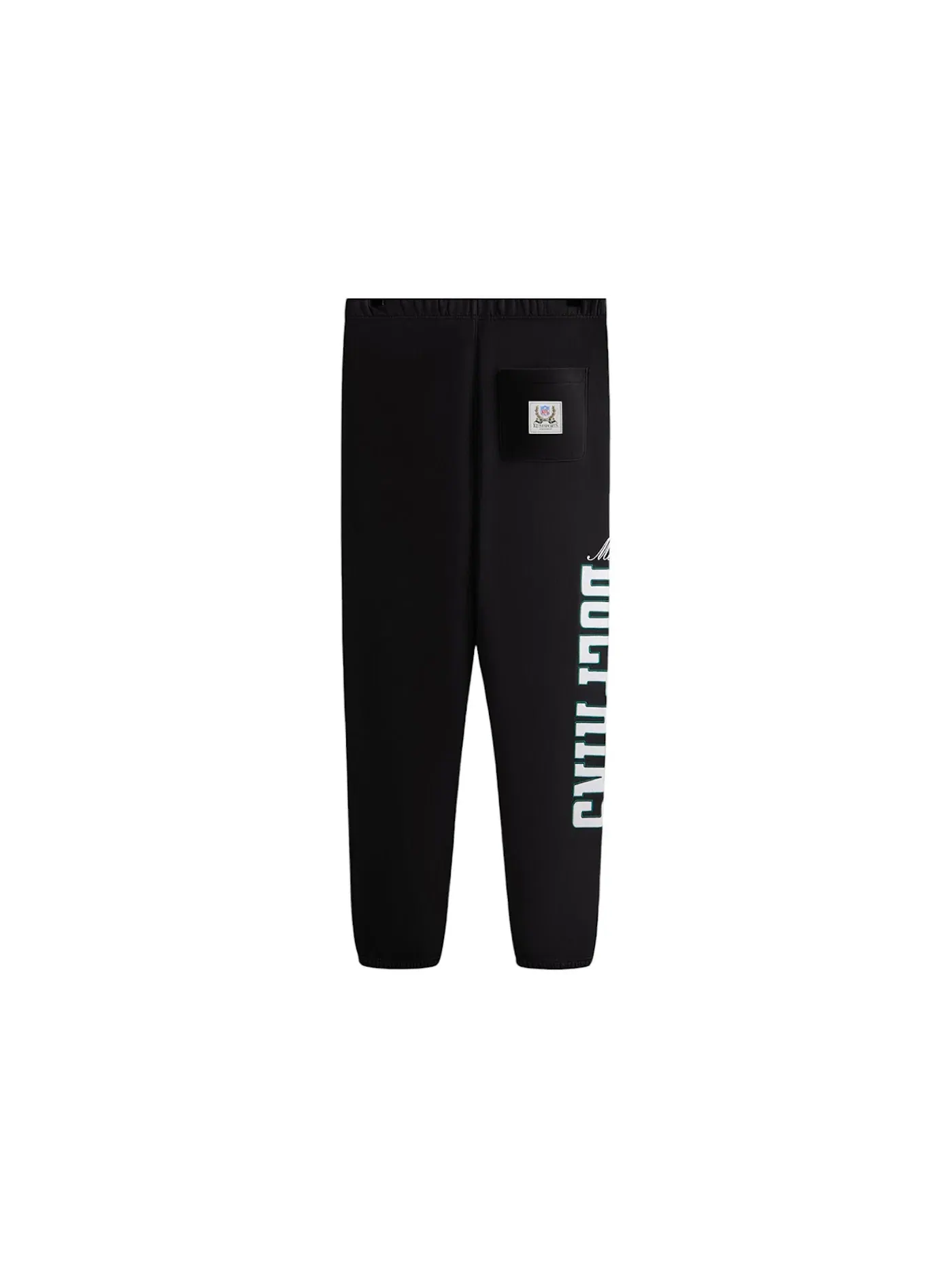 Мужские спортивные штаны с принтом Kith x NFL 47 Dolphins Nelson Sweatpant Kith — изображение 2 из 2, черный