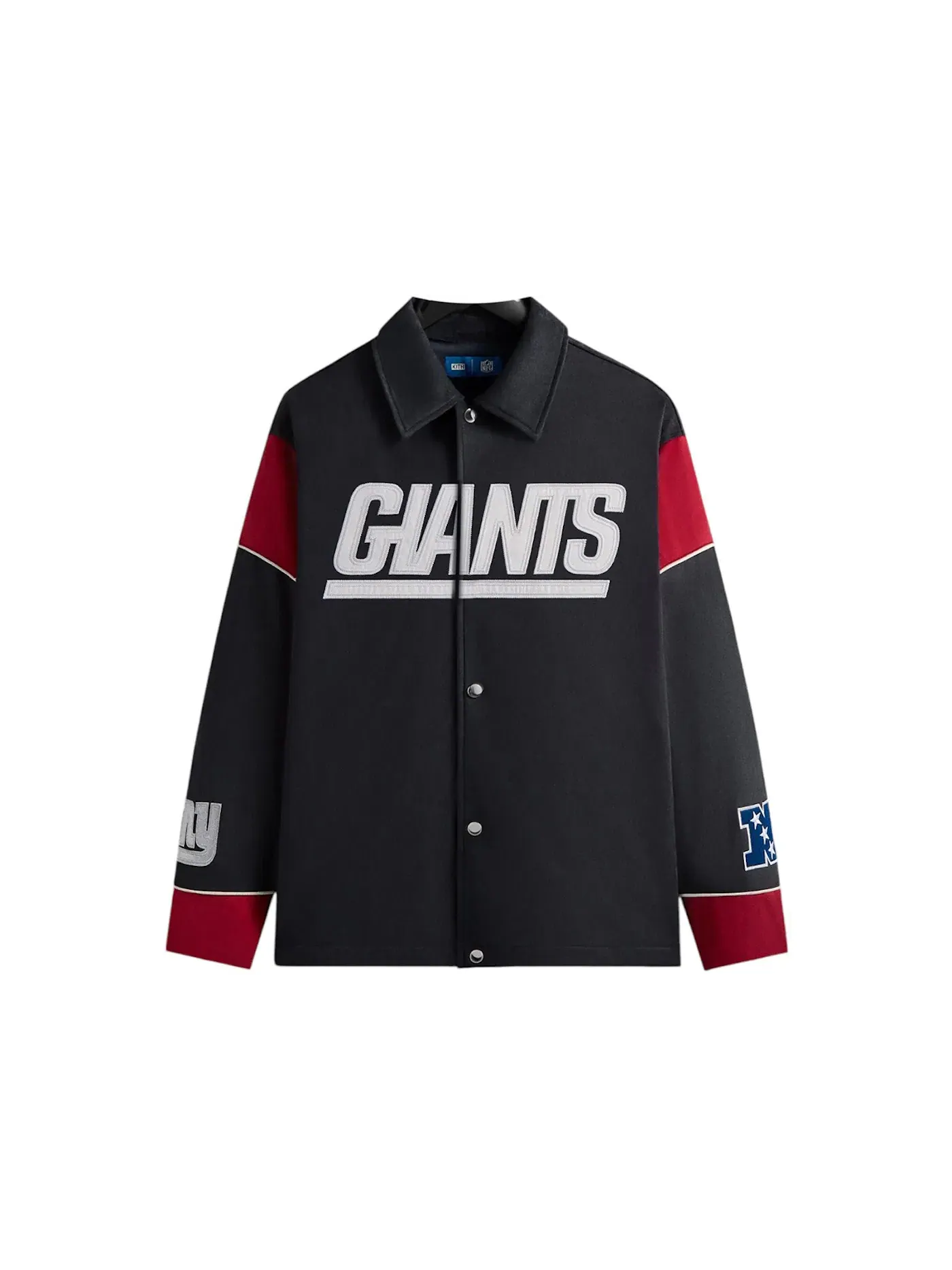 Мужская куртка с принтом Kith x NFL 47 Giants Kieran Coaches Jacket Kith — изображение 1 из 2, ночной
