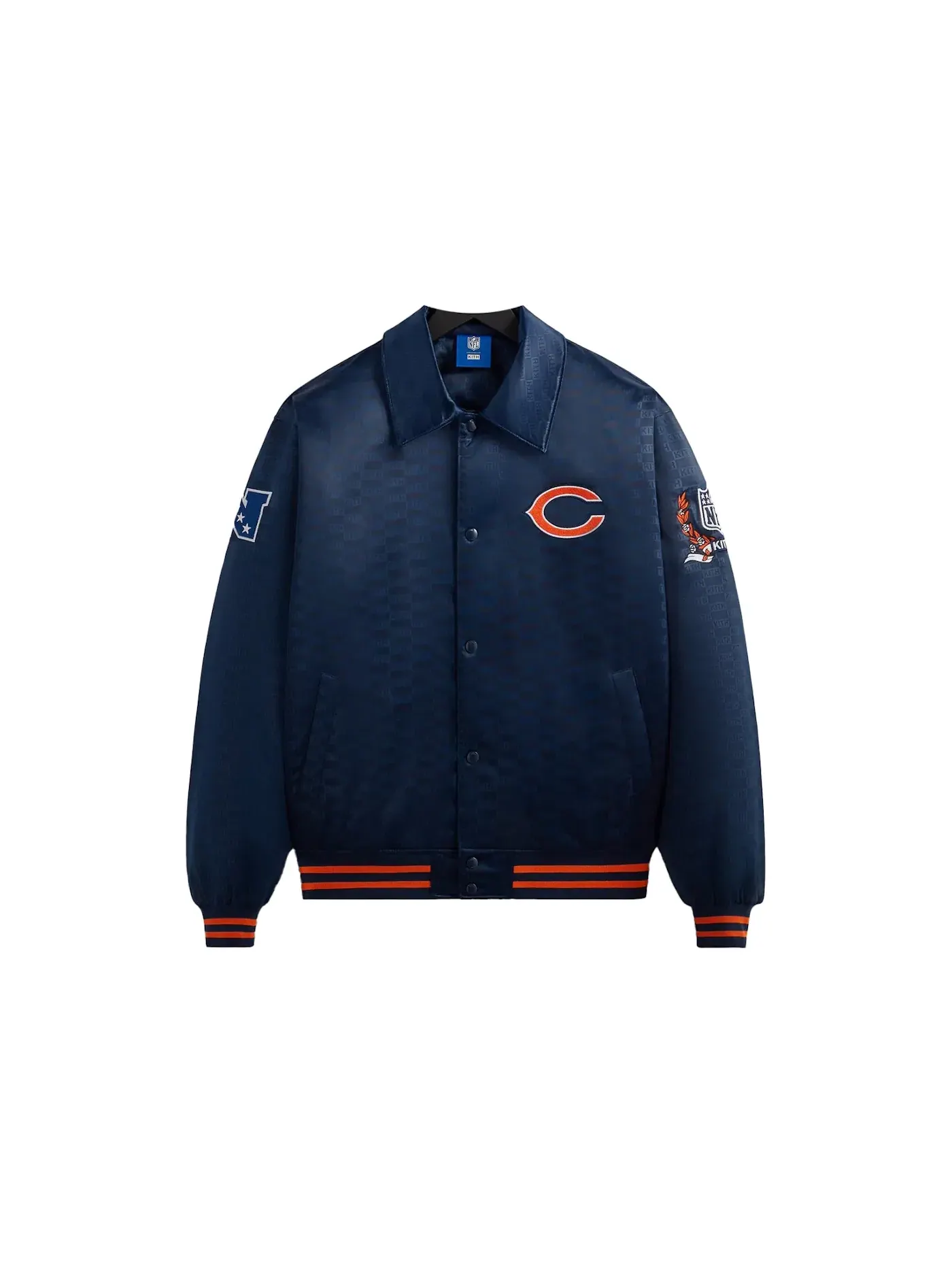 Мужская куртка-бомбер из атласа Kith Jacket, Meter — изображение 1 из 2