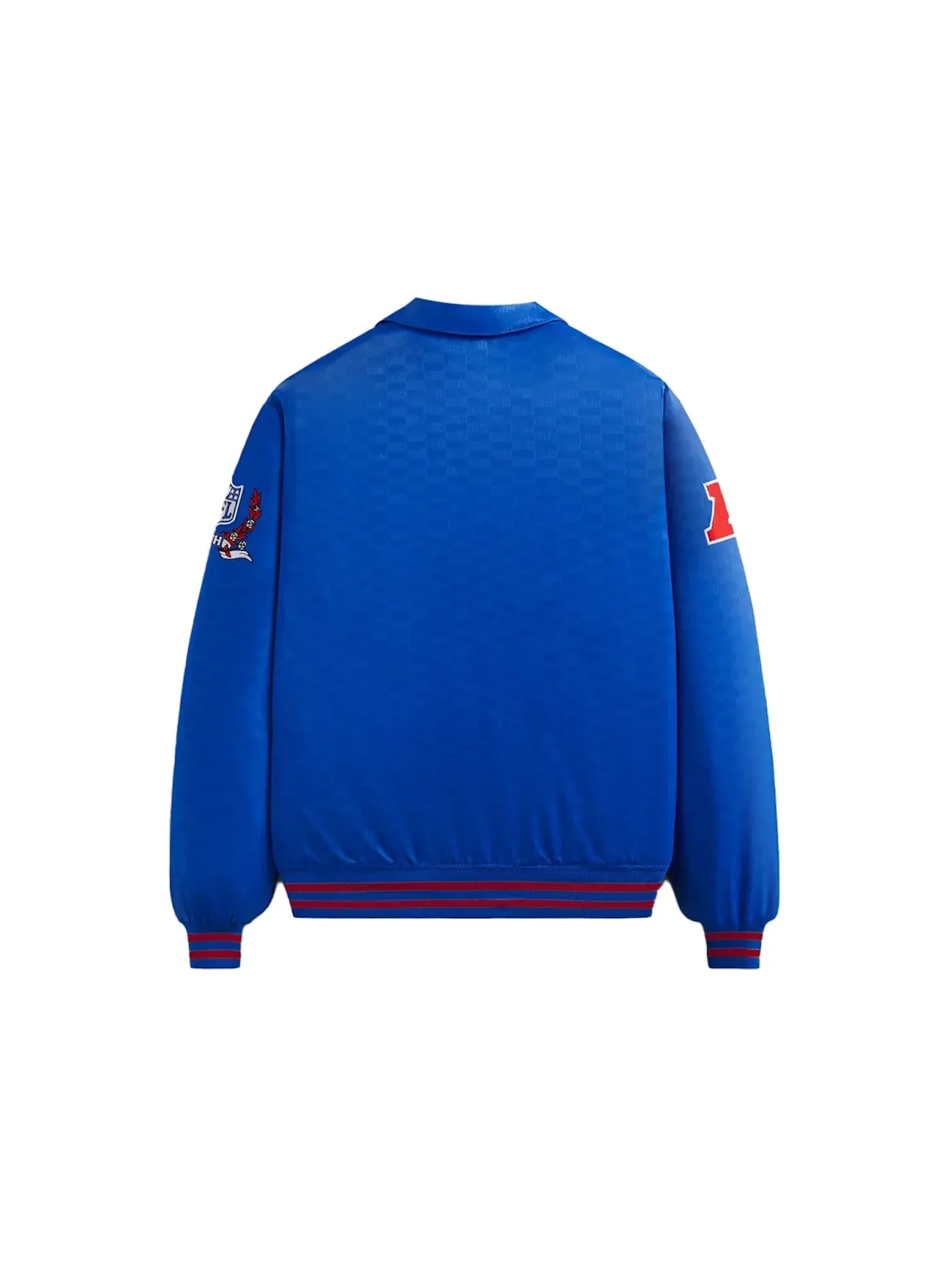 Мужская куртка-бомбер из сатина с принтом Kith x NFL Bills Satin Bomber, Cyclone — изображение 2 из 2