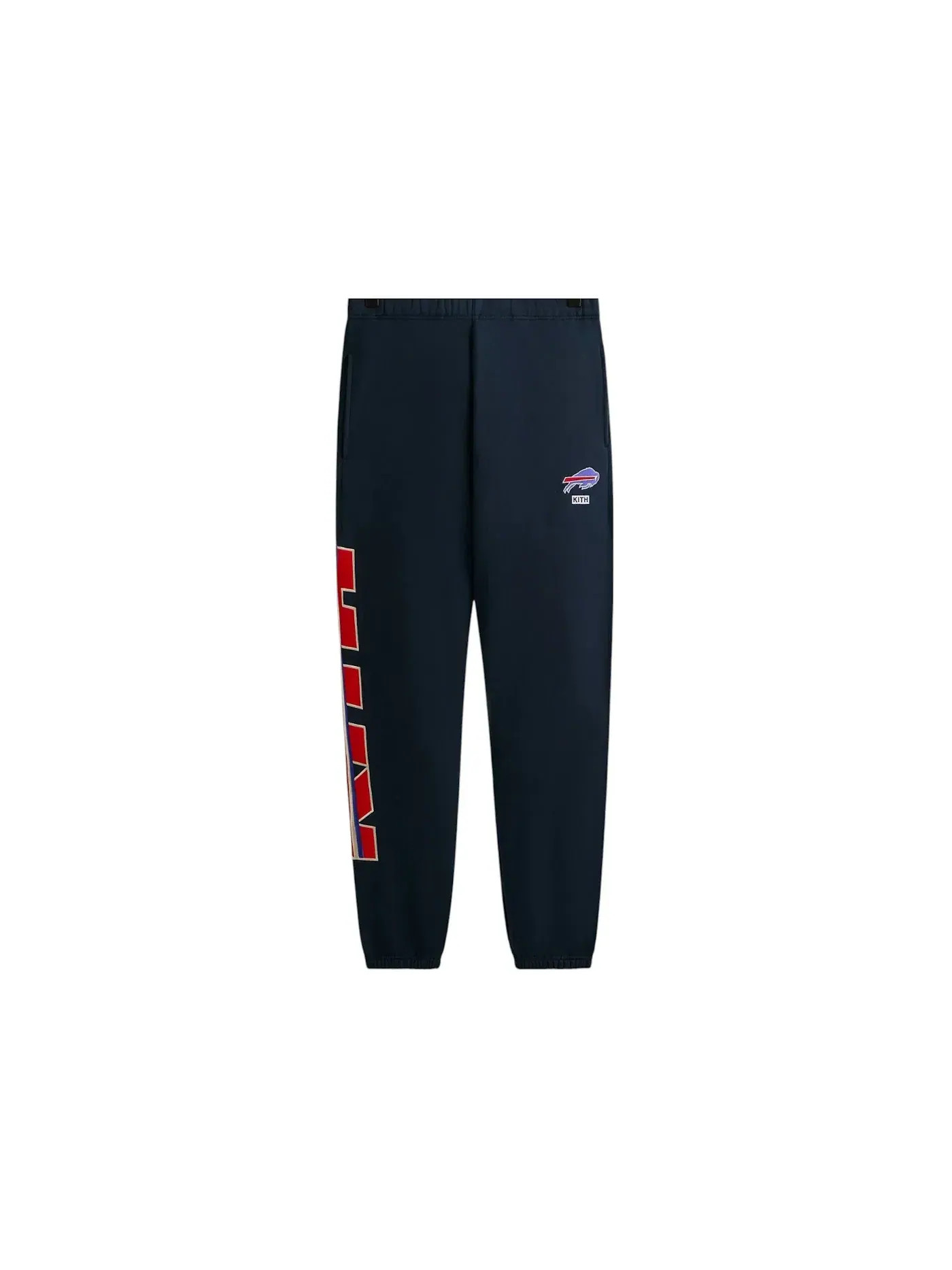 Мужские спортивные штаны с принтом Kith x NFL Buffalo Bills Vintage Nelson Sweatpant Nocturnal — изображение 1 из 2, ночной