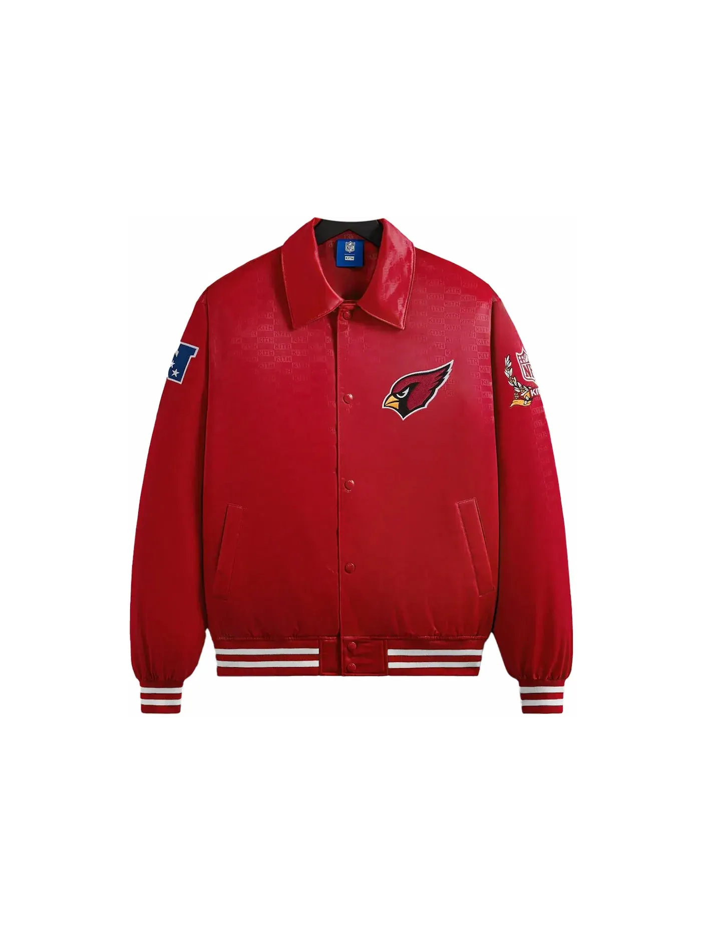 Мужская куртка-бомбер из сатина Kith x NFL Cardinals Modified — изображение 1 из 2