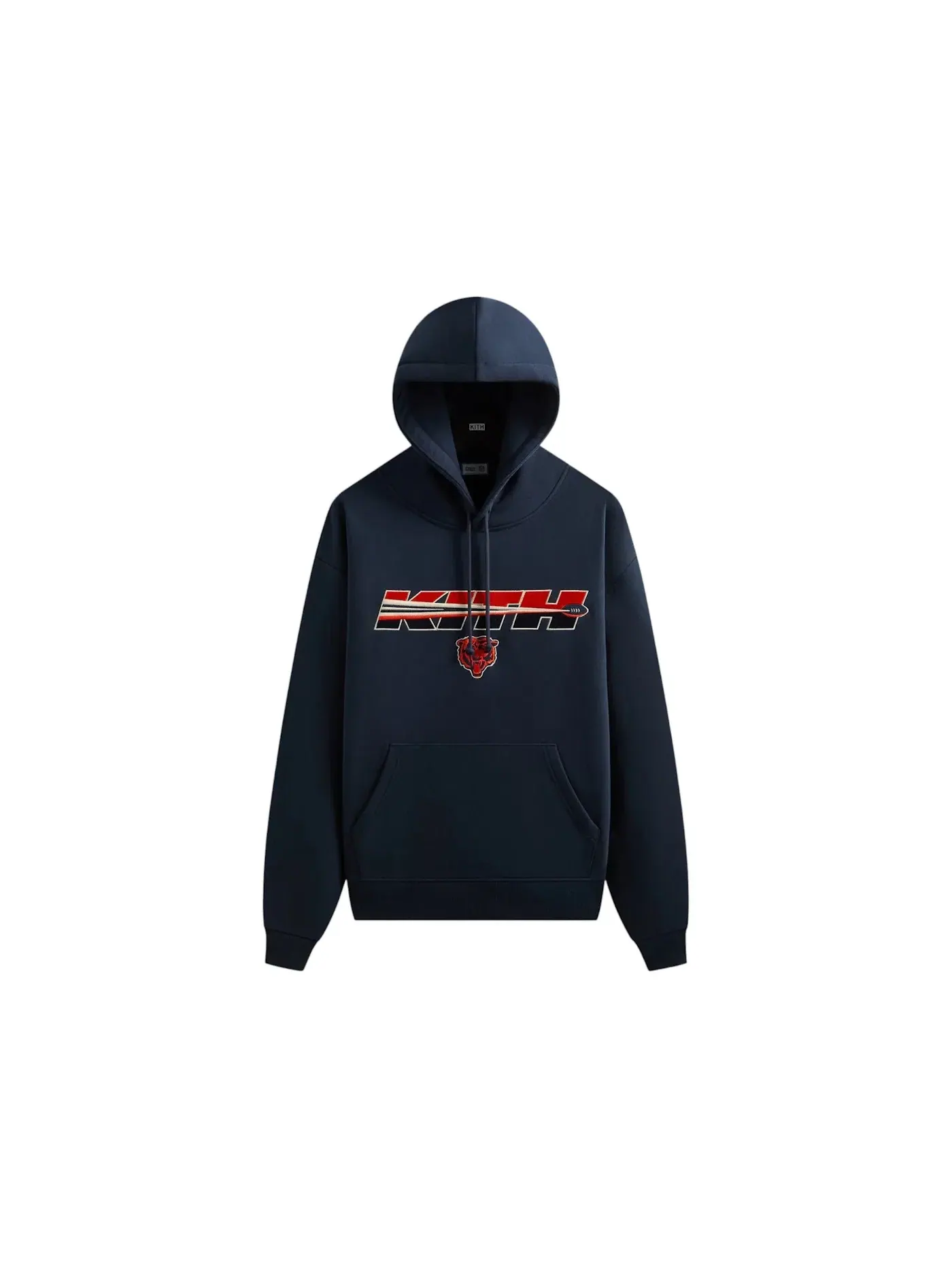 Мужской худи с принтом Kith x NFL Chicago Bears Vintage Nelson Hoodie Kith — изображение 1 из 2, ночной
