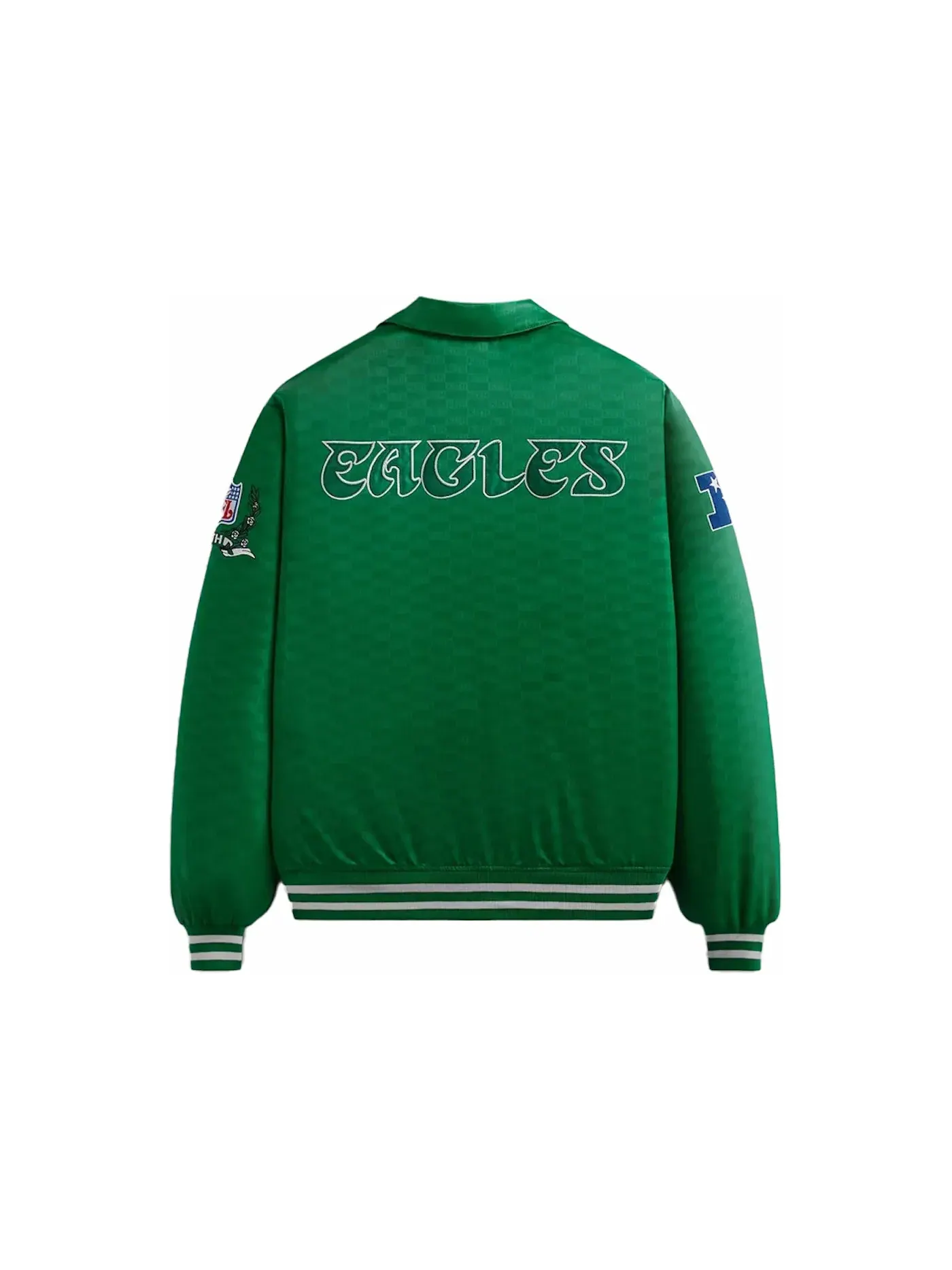 Мужская куртка-бомбер из сатина с принтом Kith x NFL Eagles Parrot — изображение 2 из 2