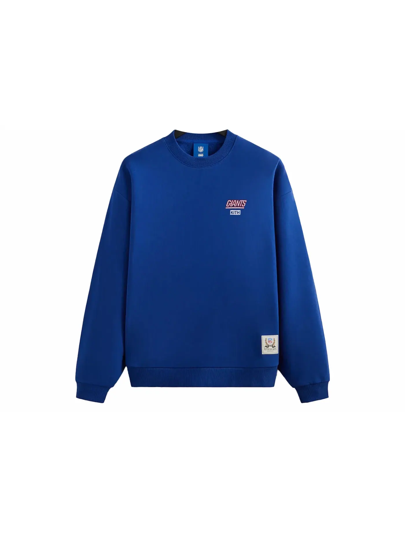 Мужской свитшот с принтом Kith x NFL Giants Helmet Nelson Vintage Crewneck, Current — изображение 1 из 2