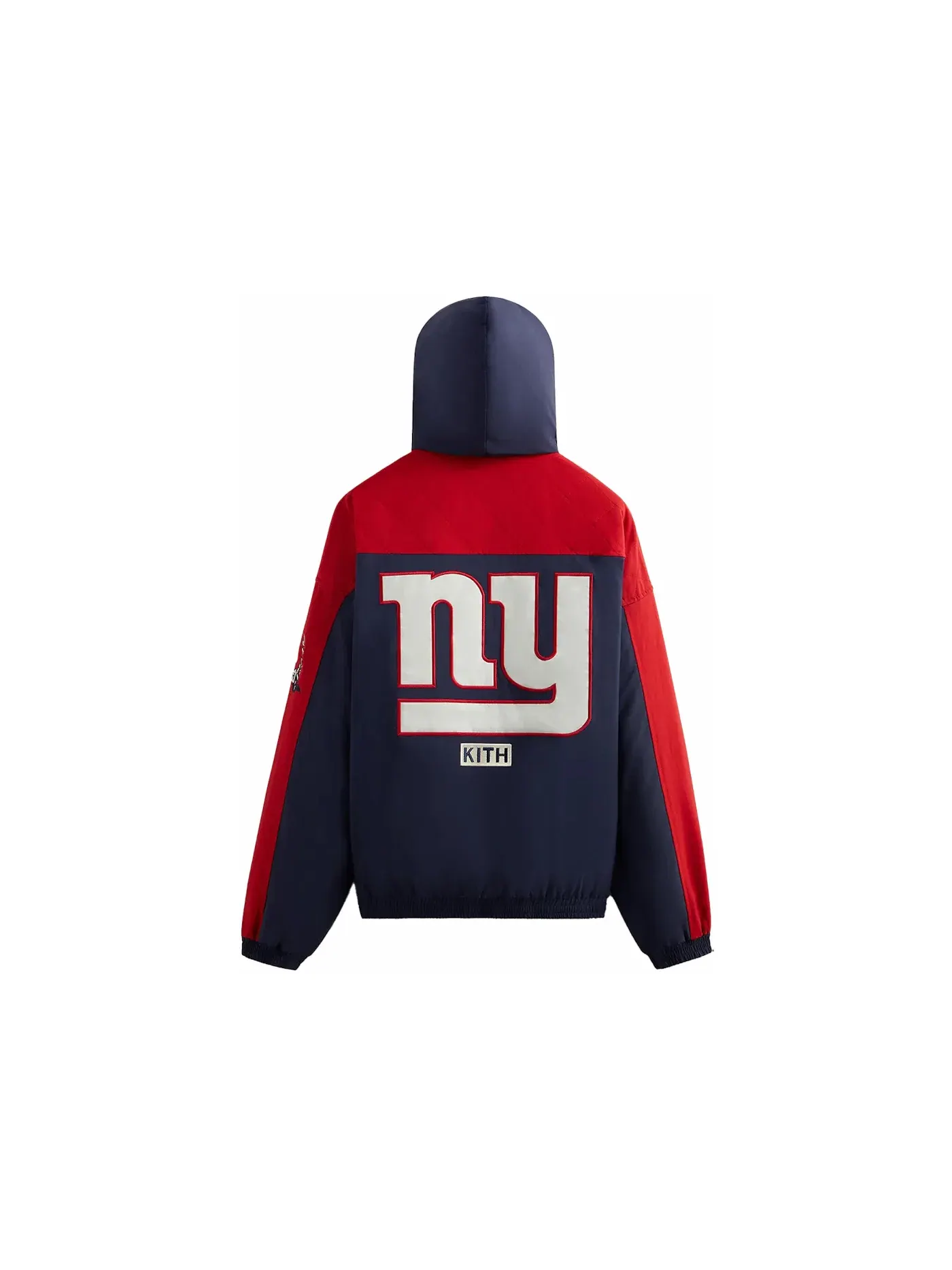 Мужская куртка-ветровка с капюшоном Kith x NFL Giants Quarter Zip Anorak — изображение 2 из 2, ночной