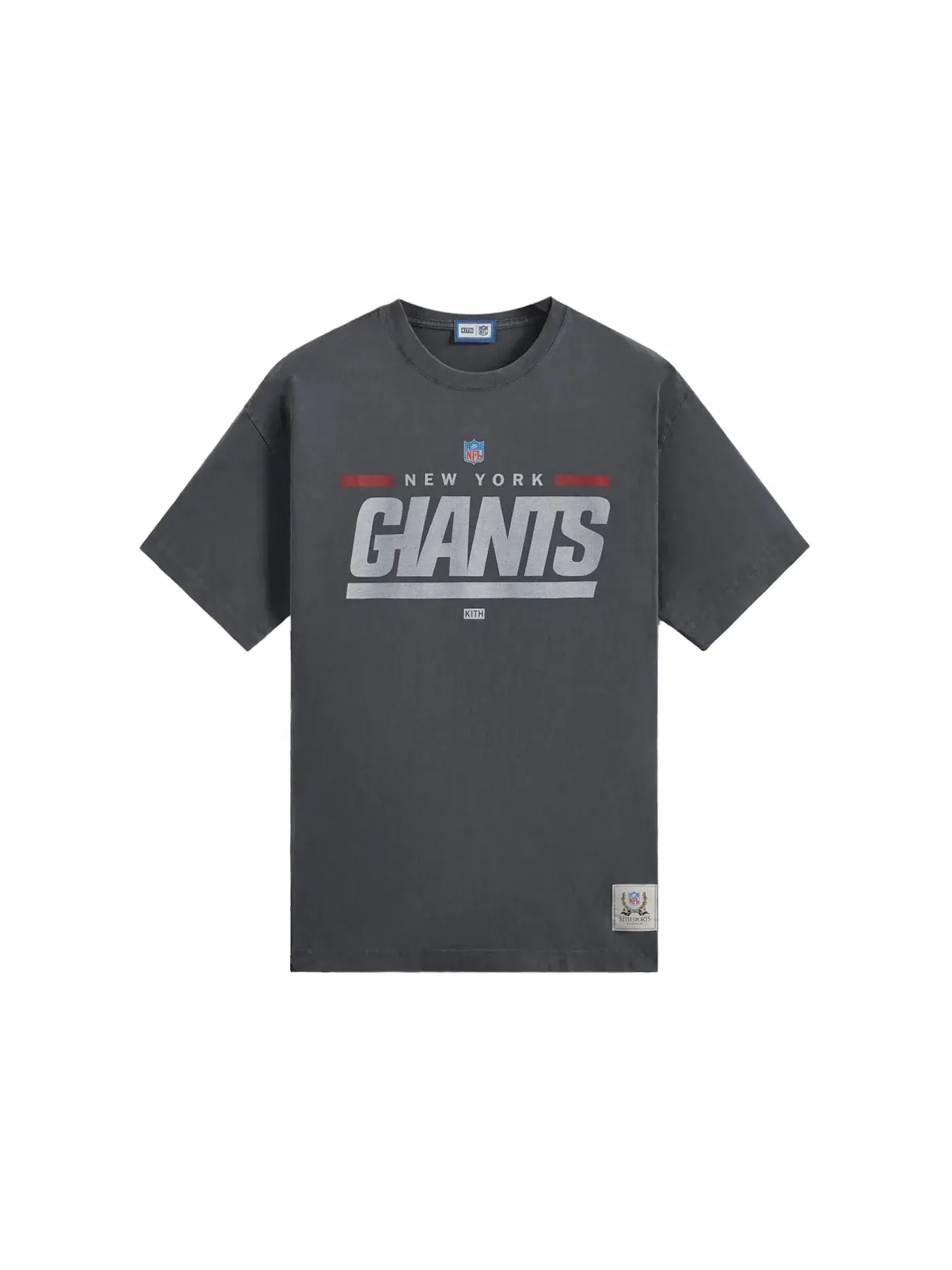 Мужская футболка с принтом Kith x NFL Giants Vintage Tee Nocturnal — изображение 1 из 1, ночной