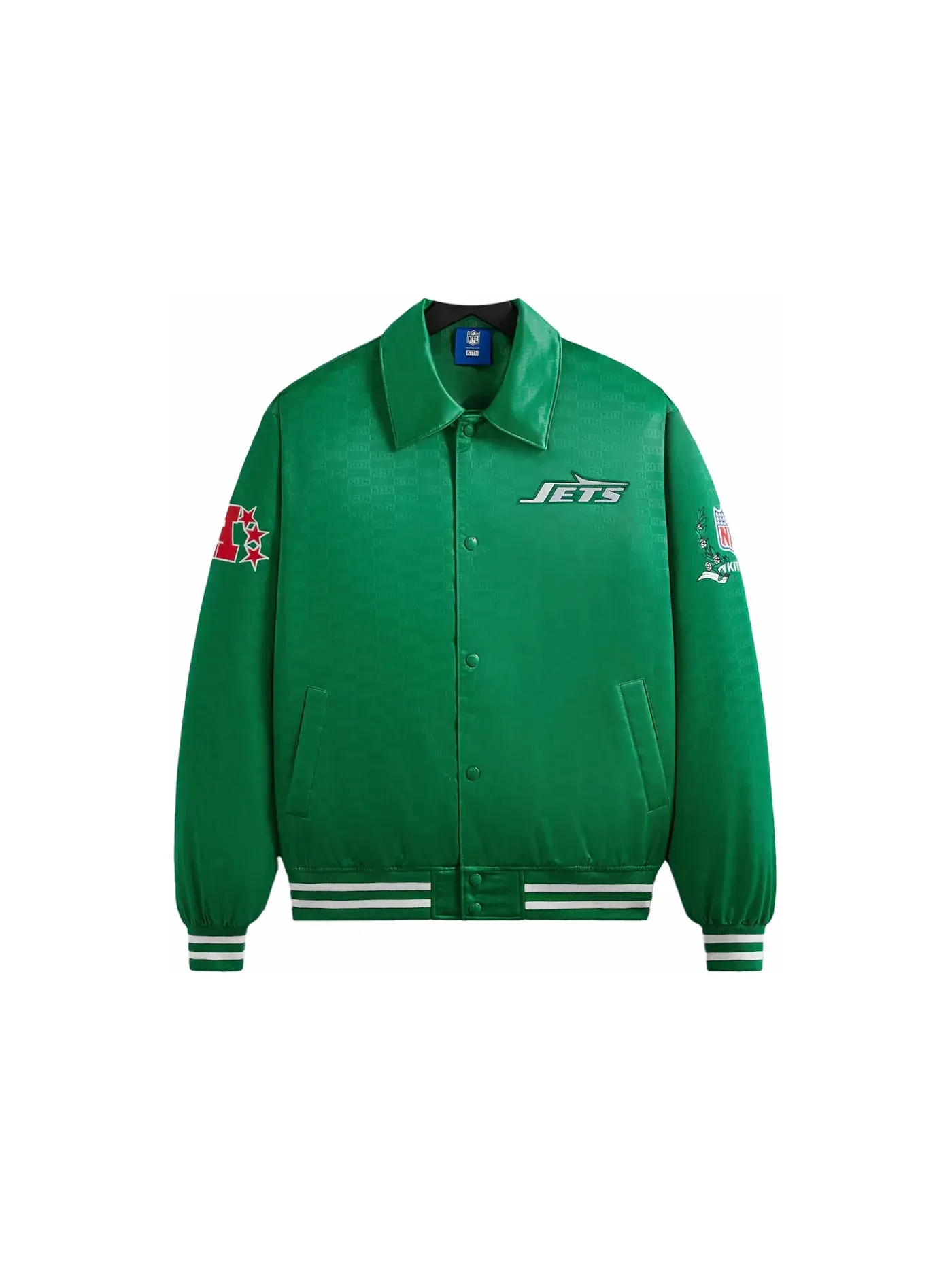 Мужская куртка-бомбер из сатина с принтом Jacket Kith, Luna — изображение 1 из 2