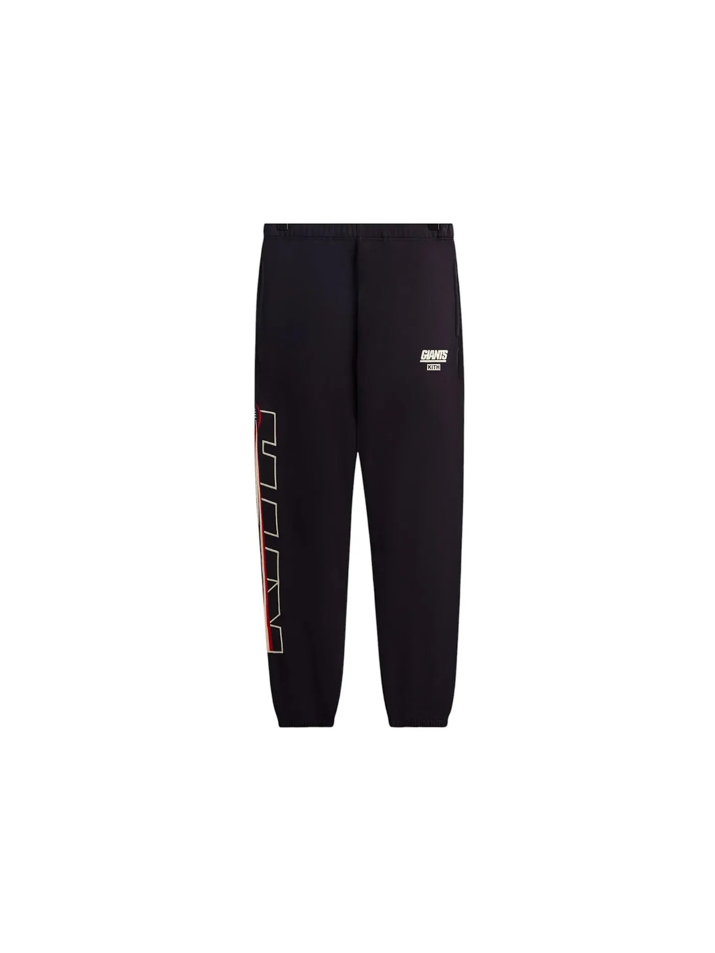 Мужские спортивные штаны с принтом Kith x NFL New York Giants Vintage Nelson Sweatpant — изображение 1 из 2, чернильный