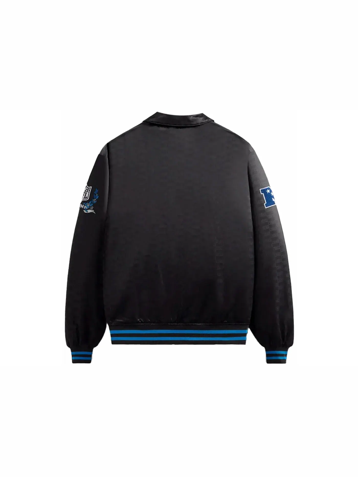 Мужская куртка-бомбер из сатина с принтом Kith x NFL Panthers — изображение 2 из 2, черный
