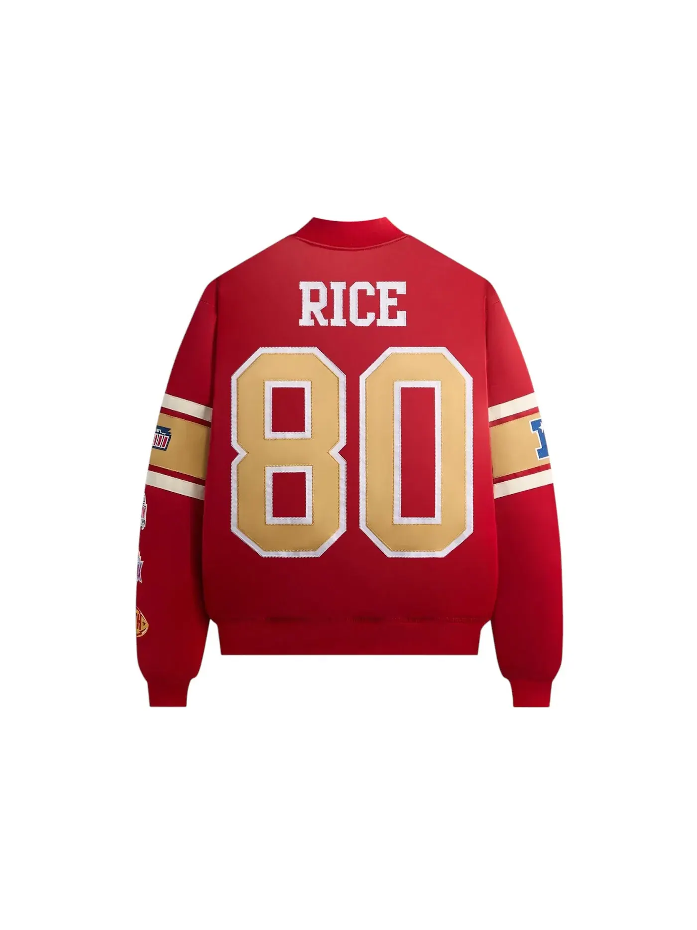 Мужская куртка-бомбер из сатина Kith x NFL San Francisco 49ers, Present — изображение 2 из 2