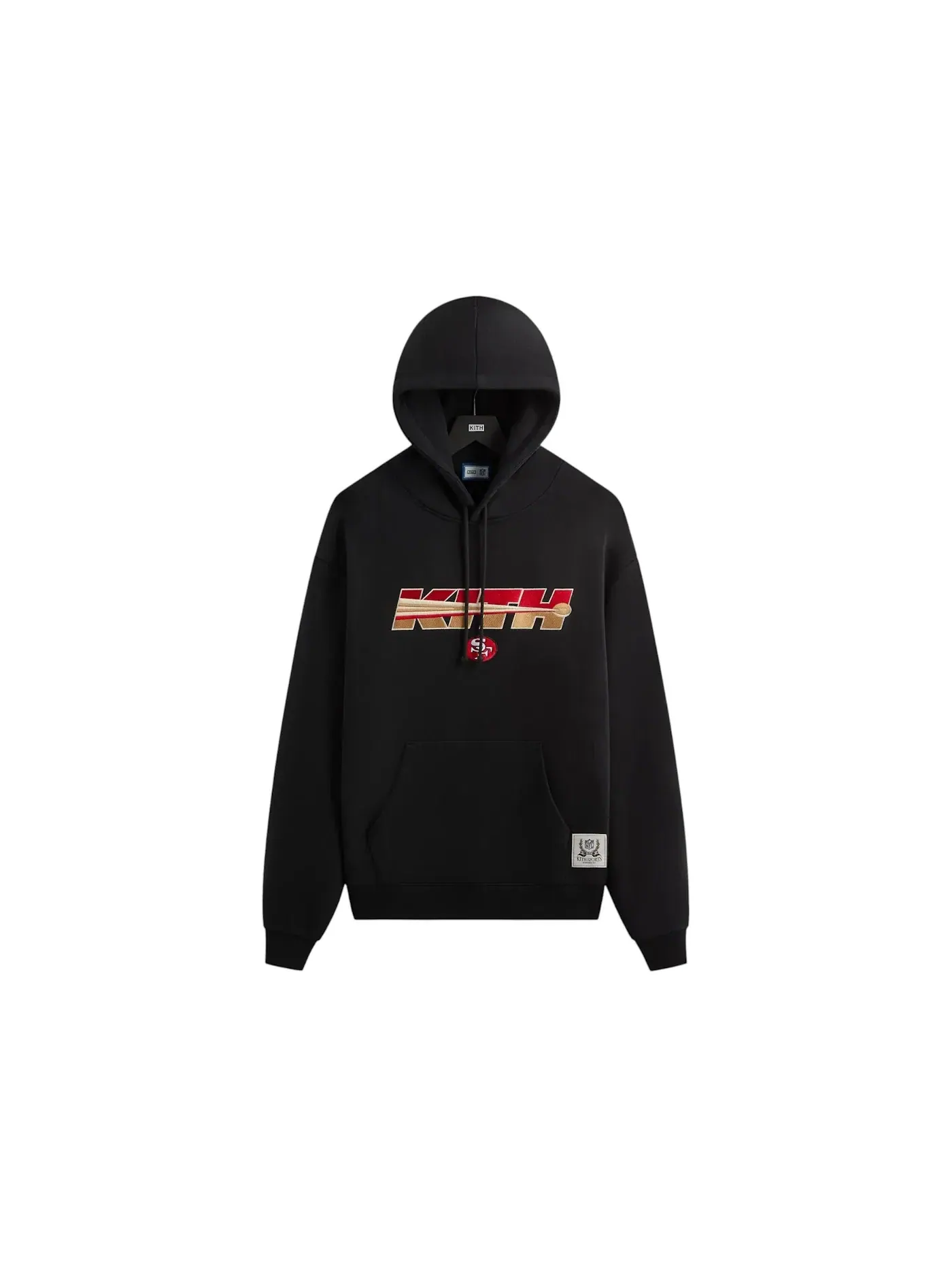 Мужская худи с длинным рукавом Nelson Hoodie Kith — изображение 1 из 2, черный