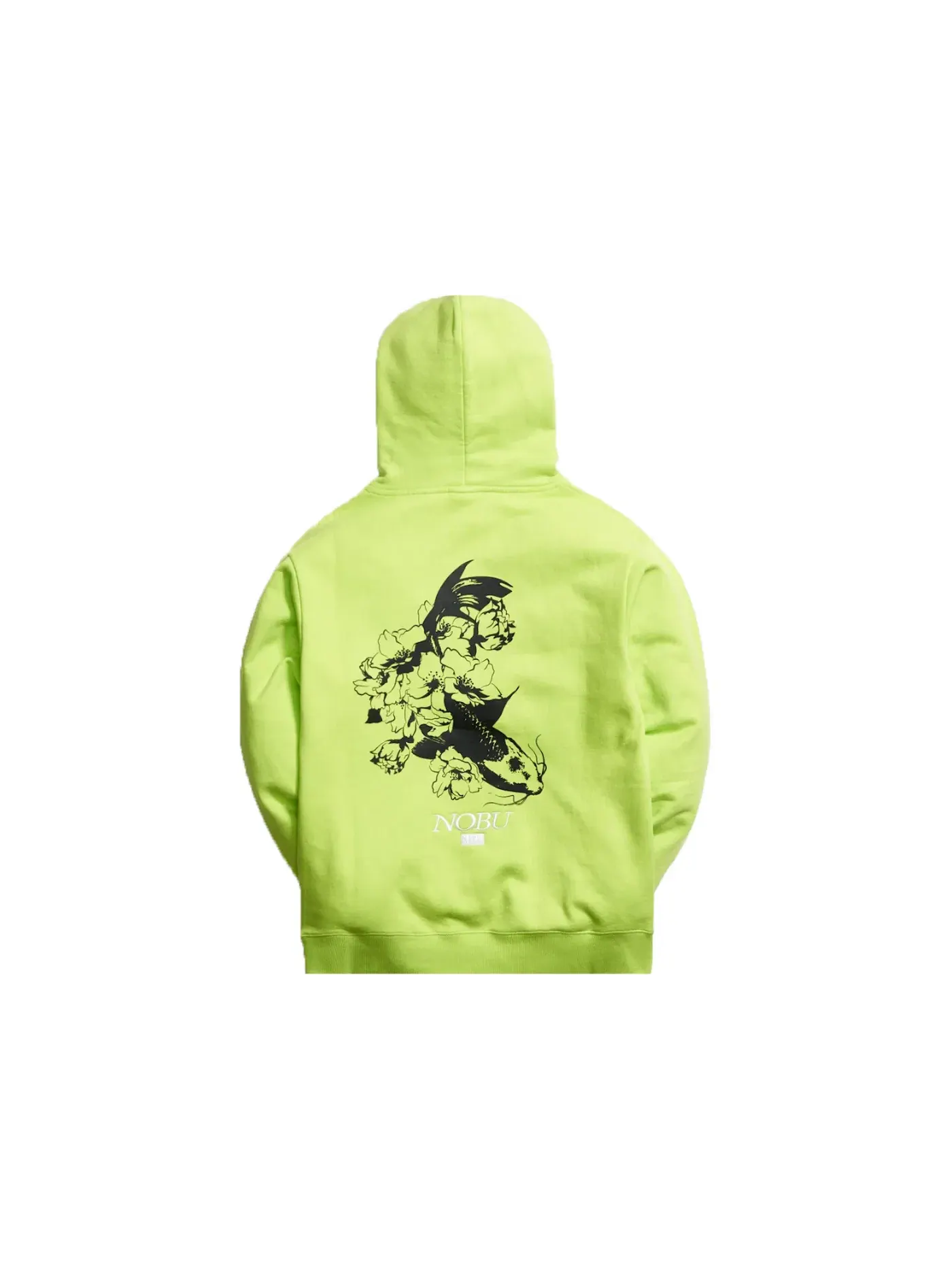 Мужской худи с принтом Koi Hoodie Kith — изображение 2 из 2, неоновый зеленый