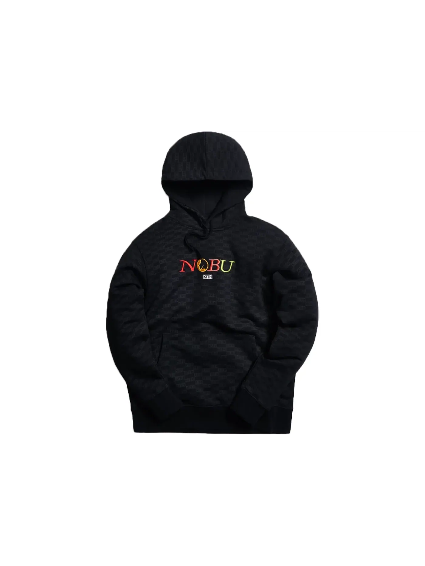 Мужской худи с принтом Multi Logo Kith — изображение 1 из 1, черный