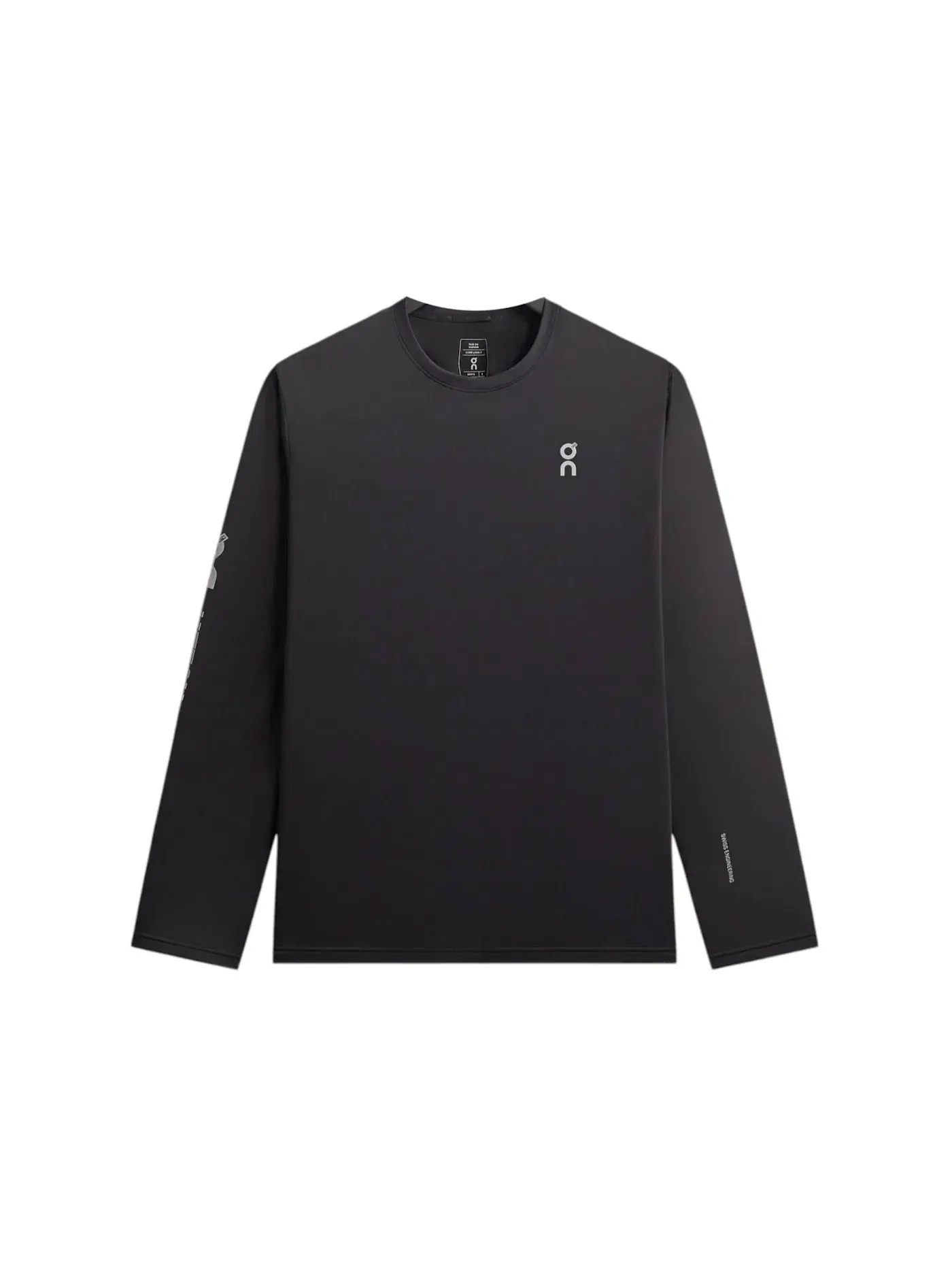 Мужская футболка с длинным рукавом Kith x On Core Long Sleeve Tee — изображение 1 из 2, черный