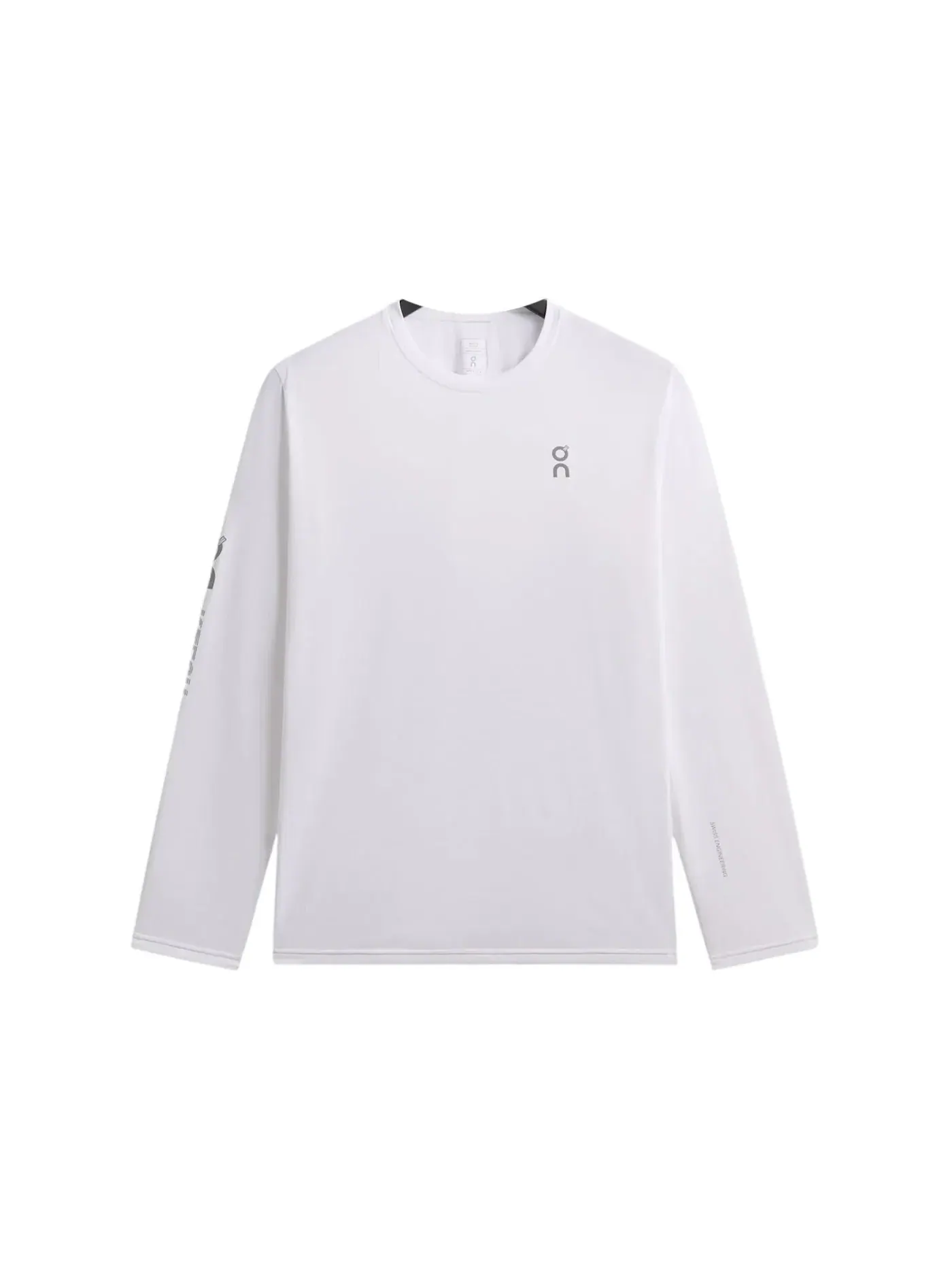 Мужская футболка с длинным рукавом из переработанного полиэстера Kith Tee — изображение 1 из 2, белый