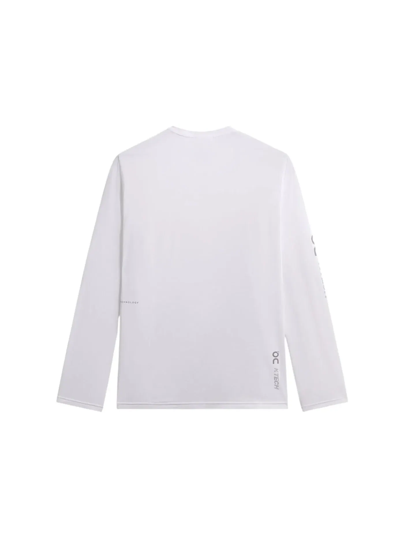 Мужская футболка с длинным рукавом из переработанного полиэстера Kith Tee — изображение 2 из 2, белый