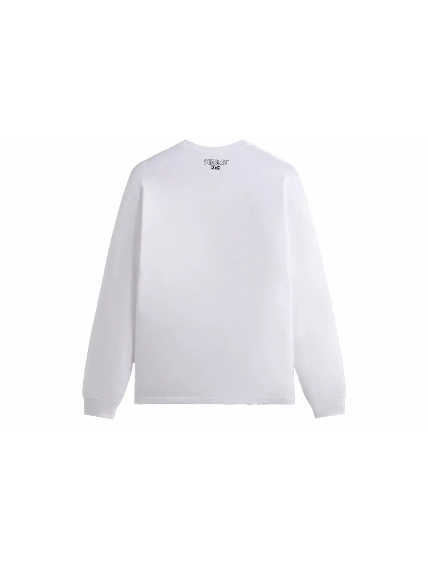 Мужская футболка с длинным рукавом с принтом Kith x Peanuts Caroling Tee Kith — изображение 2 из 2, белый