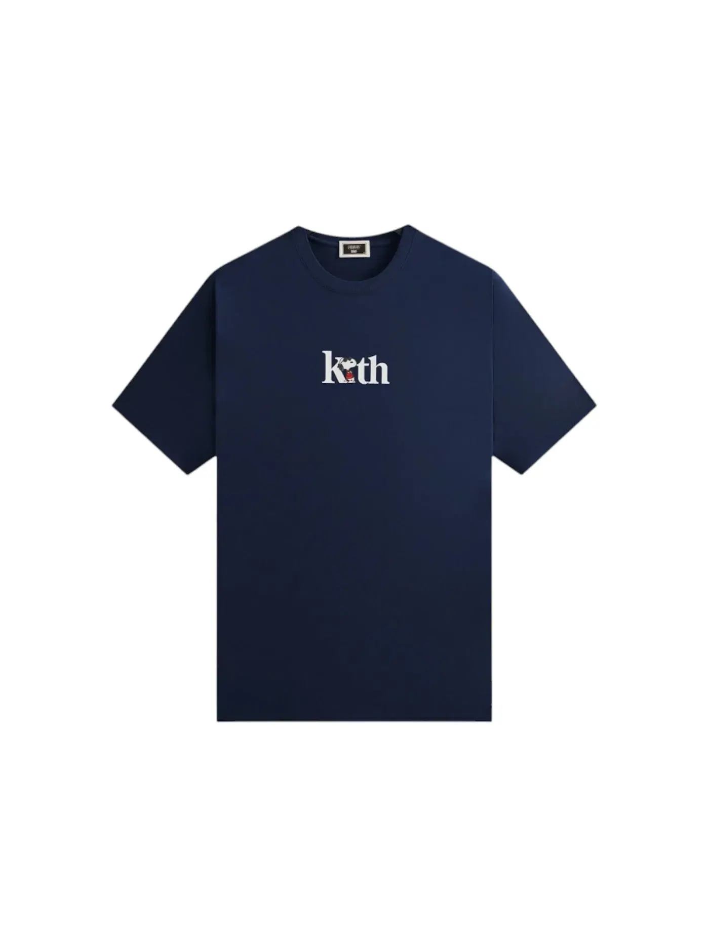 Мужская футболка с принтом Kith x Peanuts Joe Cool Serif Tee Nocturnal — изображение 1 из 2, ночной