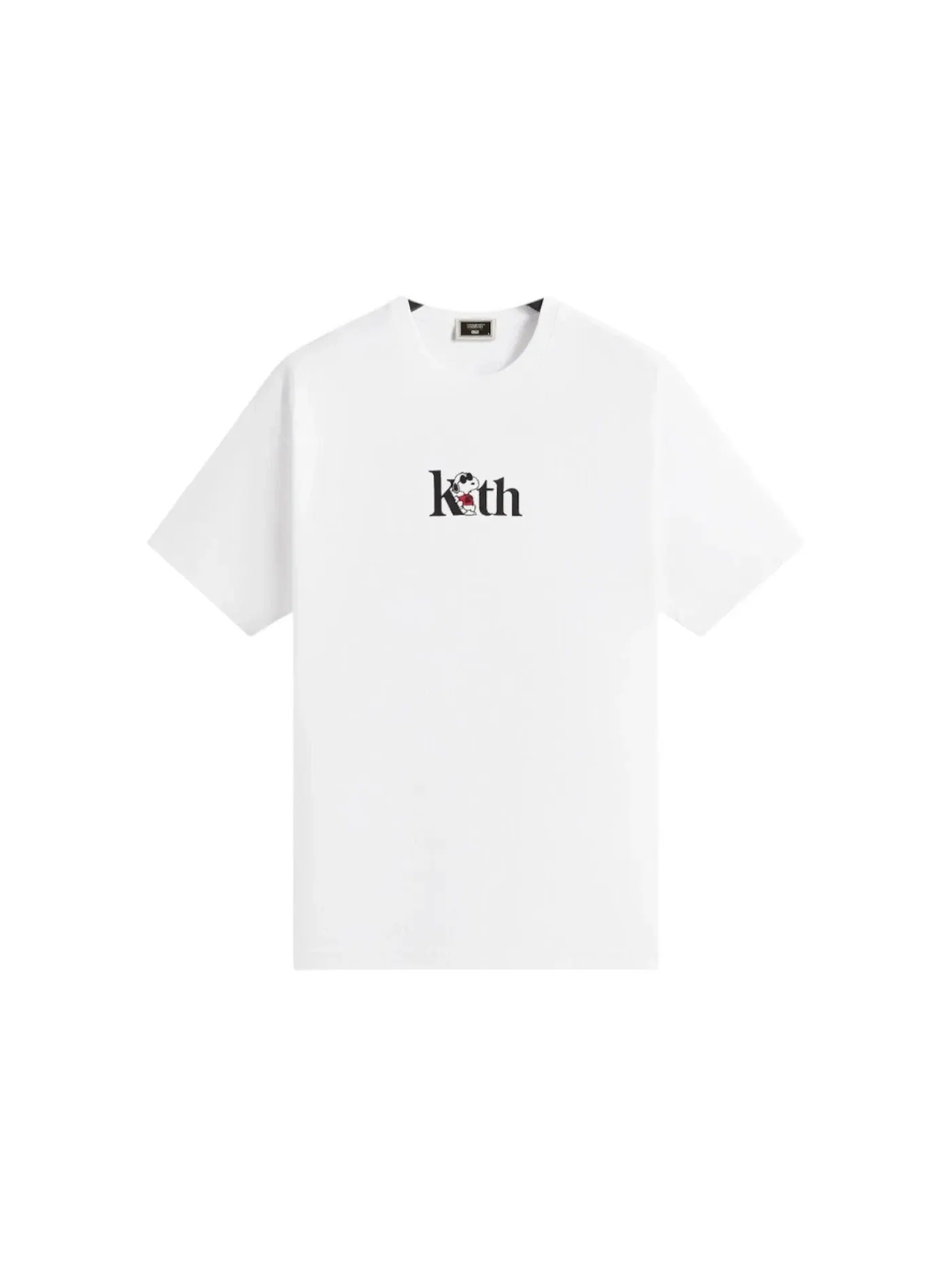 Мужская футболка с принтом Kith x Peanuts Joe Cool Serif Tee Kith — изображение 1 из 2, белый