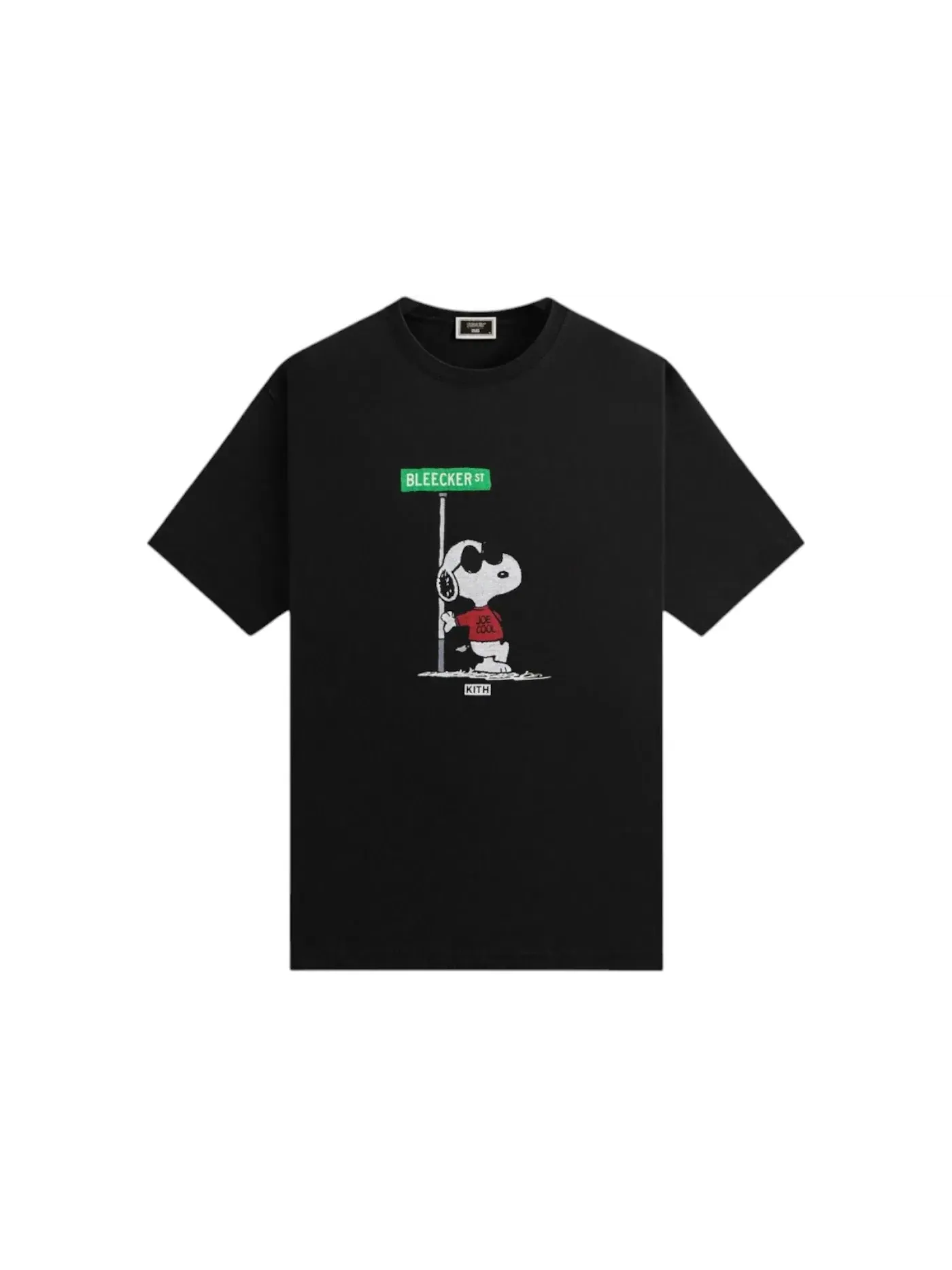 Мужская футболка с принтом Joe Cool Street Kith — изображение 1 из 2, черный