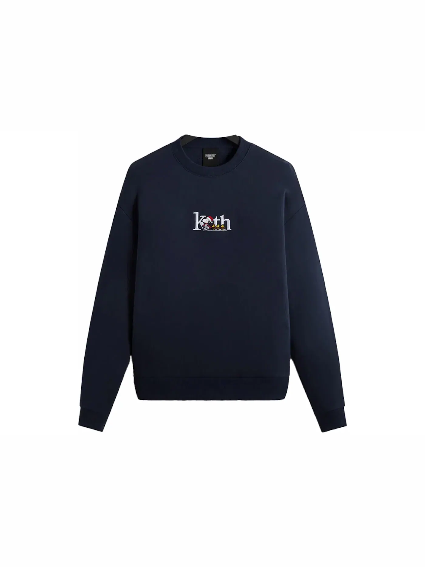 Мужской свитшот с принтом Kith x Peanuts Serif Crewneck Kith — изображение 1 из 2, ночной