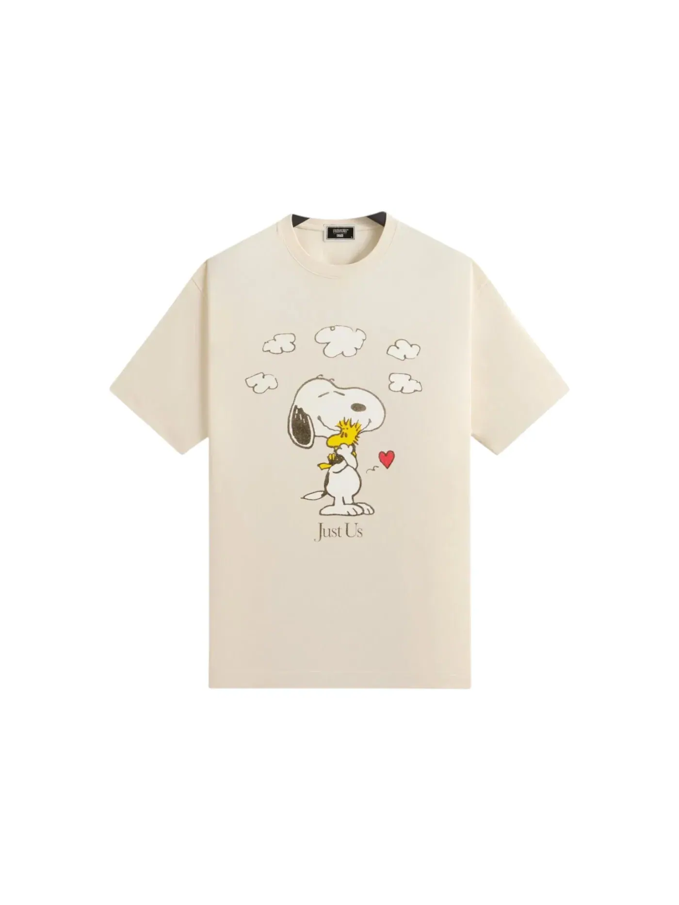 Мужская футболка с принтом Kith x Peanuts Snoopy Just Us Tee Kith, Sandrift — изображение 1 из 1