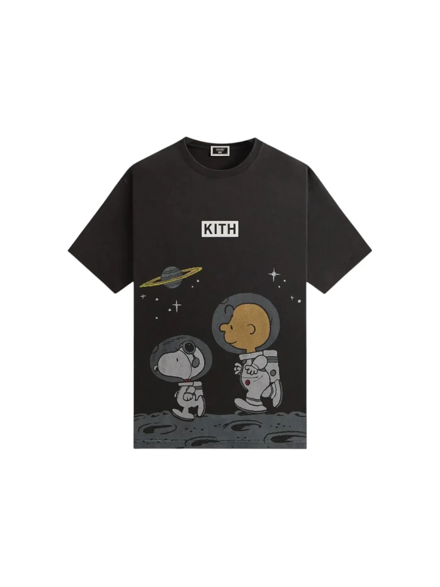 Мужская футболка с принтом Tee Kith — изображение 1 из 2, черный