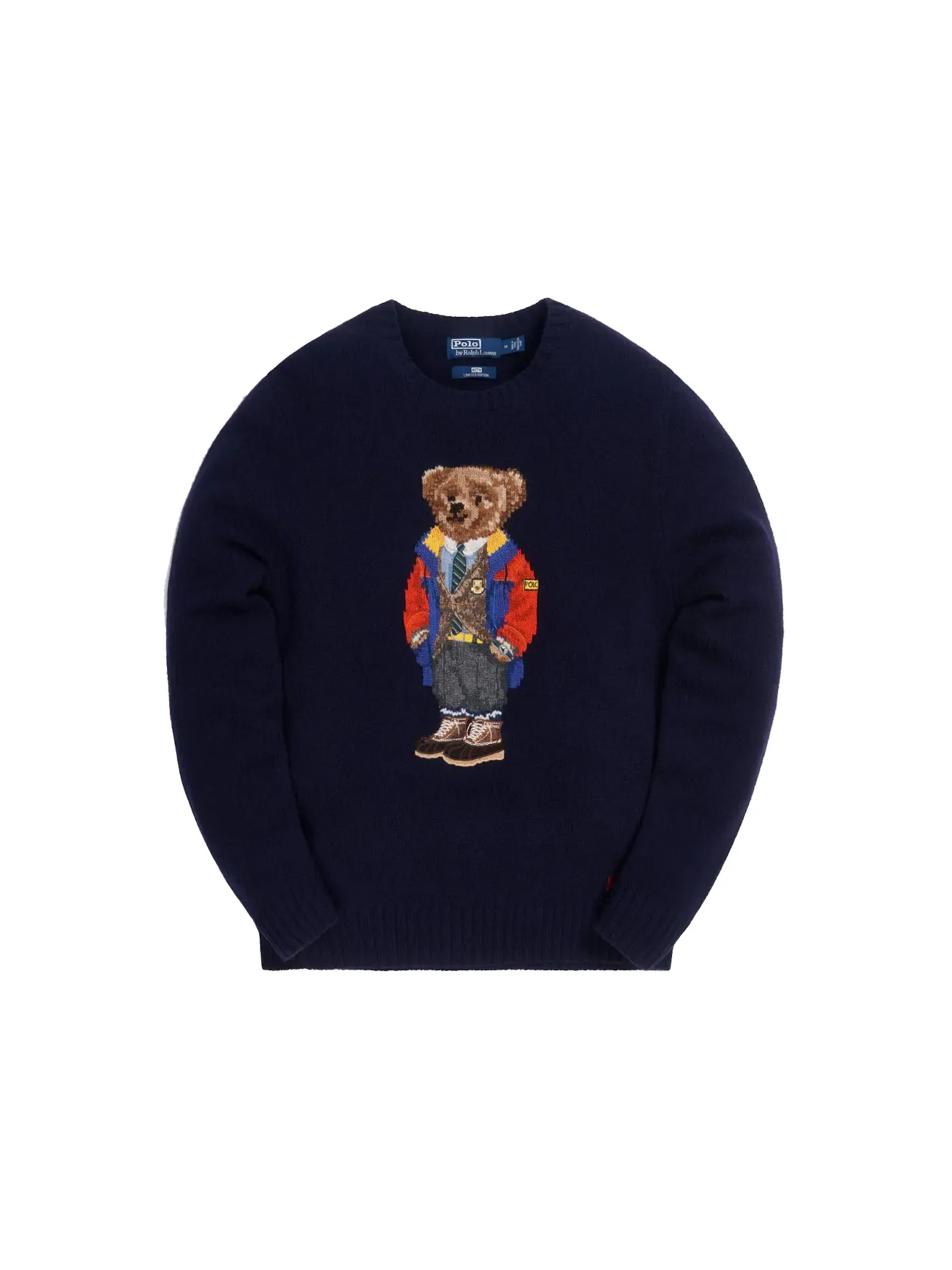 Мужской свитшот с принтом Outdoor Bear Kith Navy — изображение 1 из 2