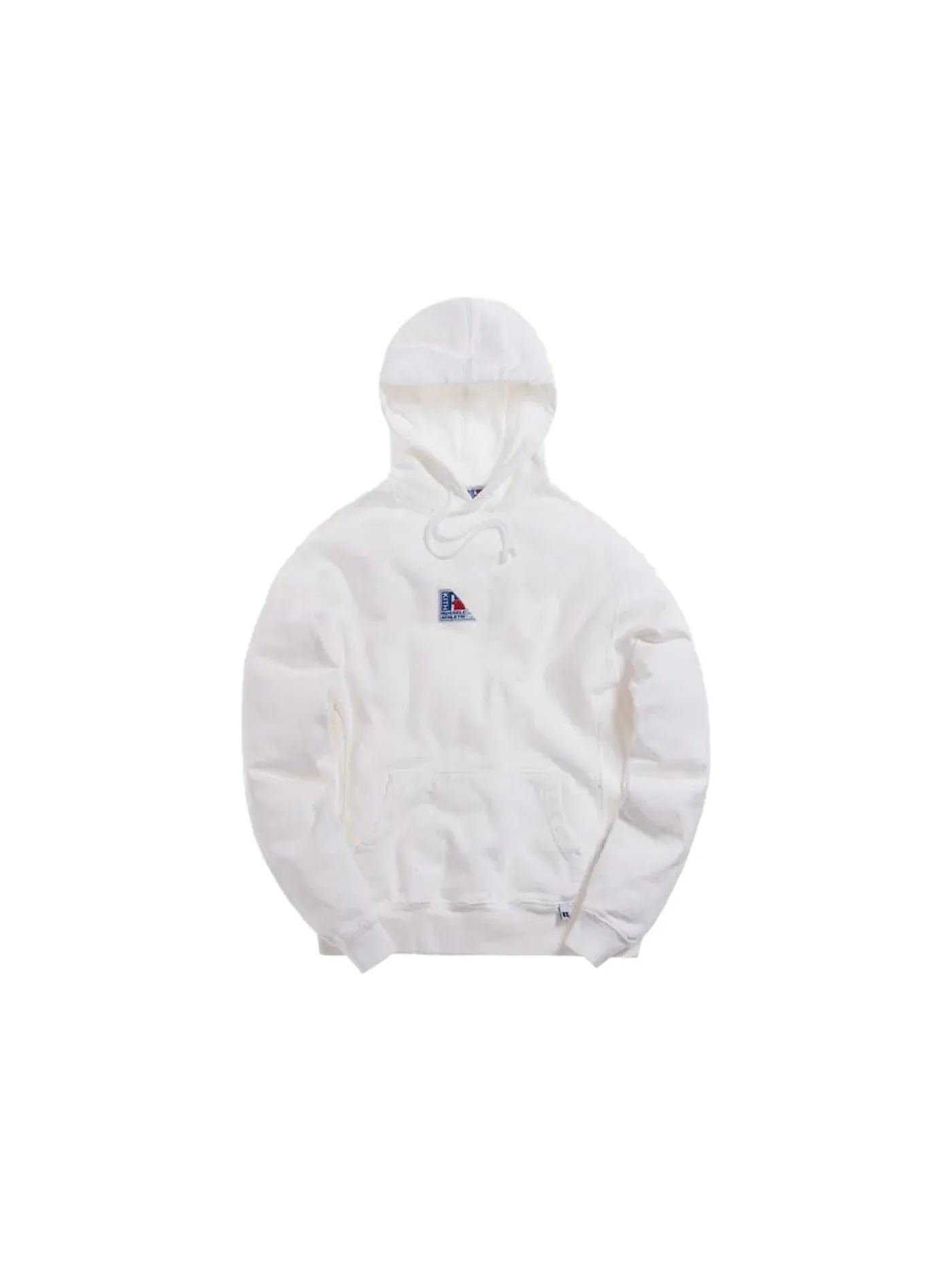Мужская худи с принтом Kith x Russell Athletic Vintage Hoodie — изображение 1 из 1, яркий белый