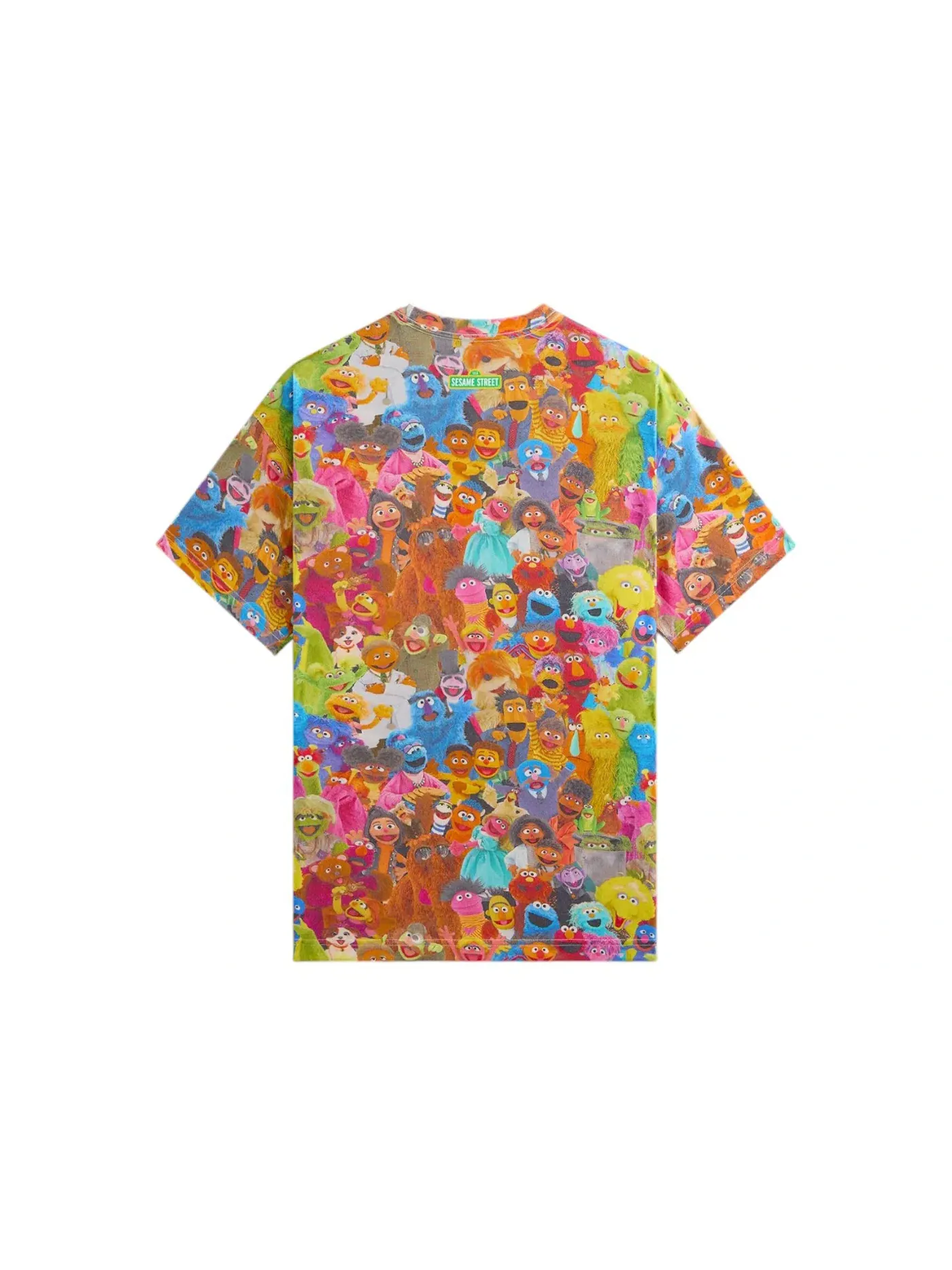 Мужская футболка с принтом Kith x Sesame Street Family Tee — изображение 2 из 2, мульти