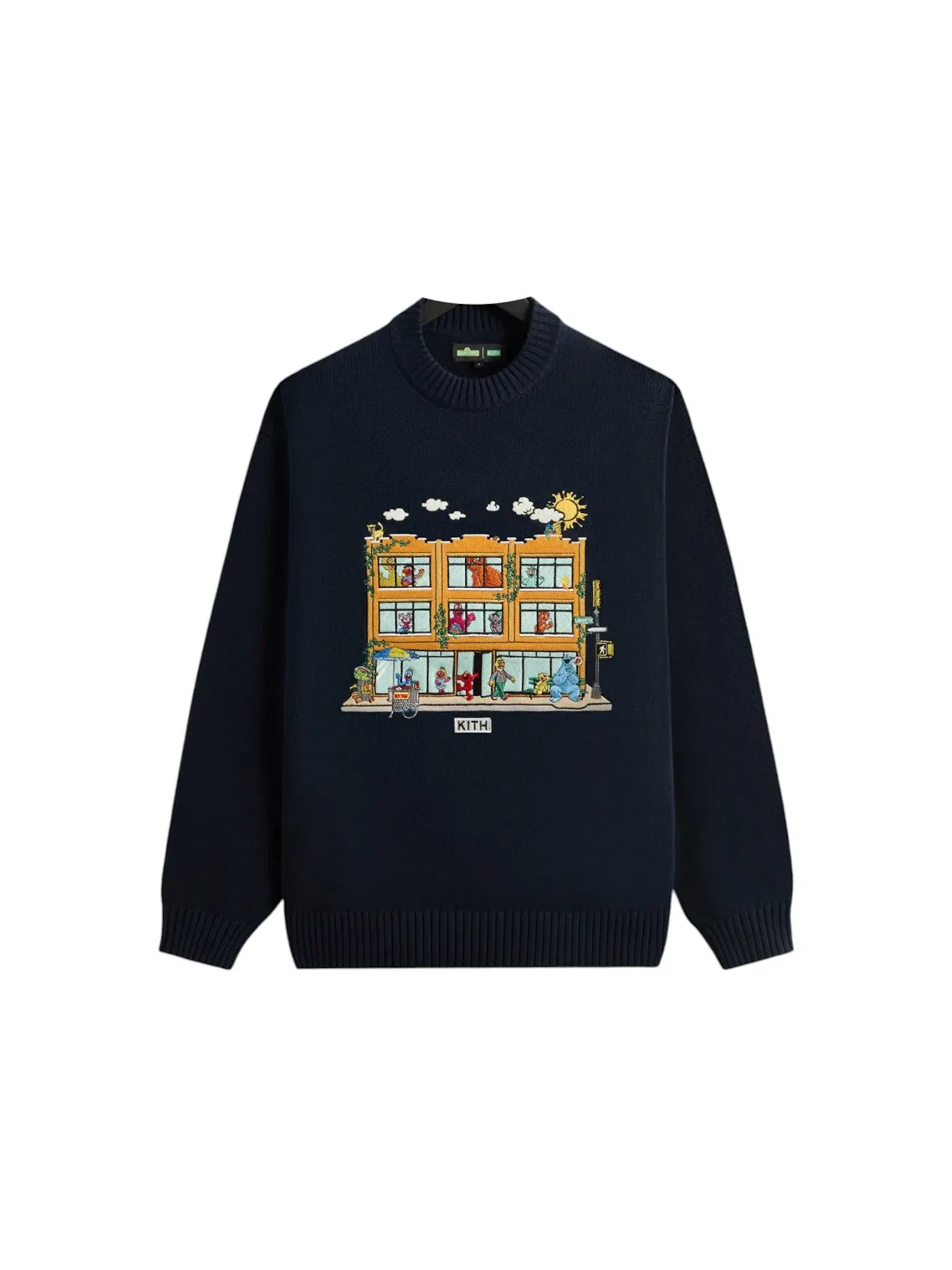 Мужской свитер с принтом Lafayette Crewneck Kith — изображение 1 из 2, ночной