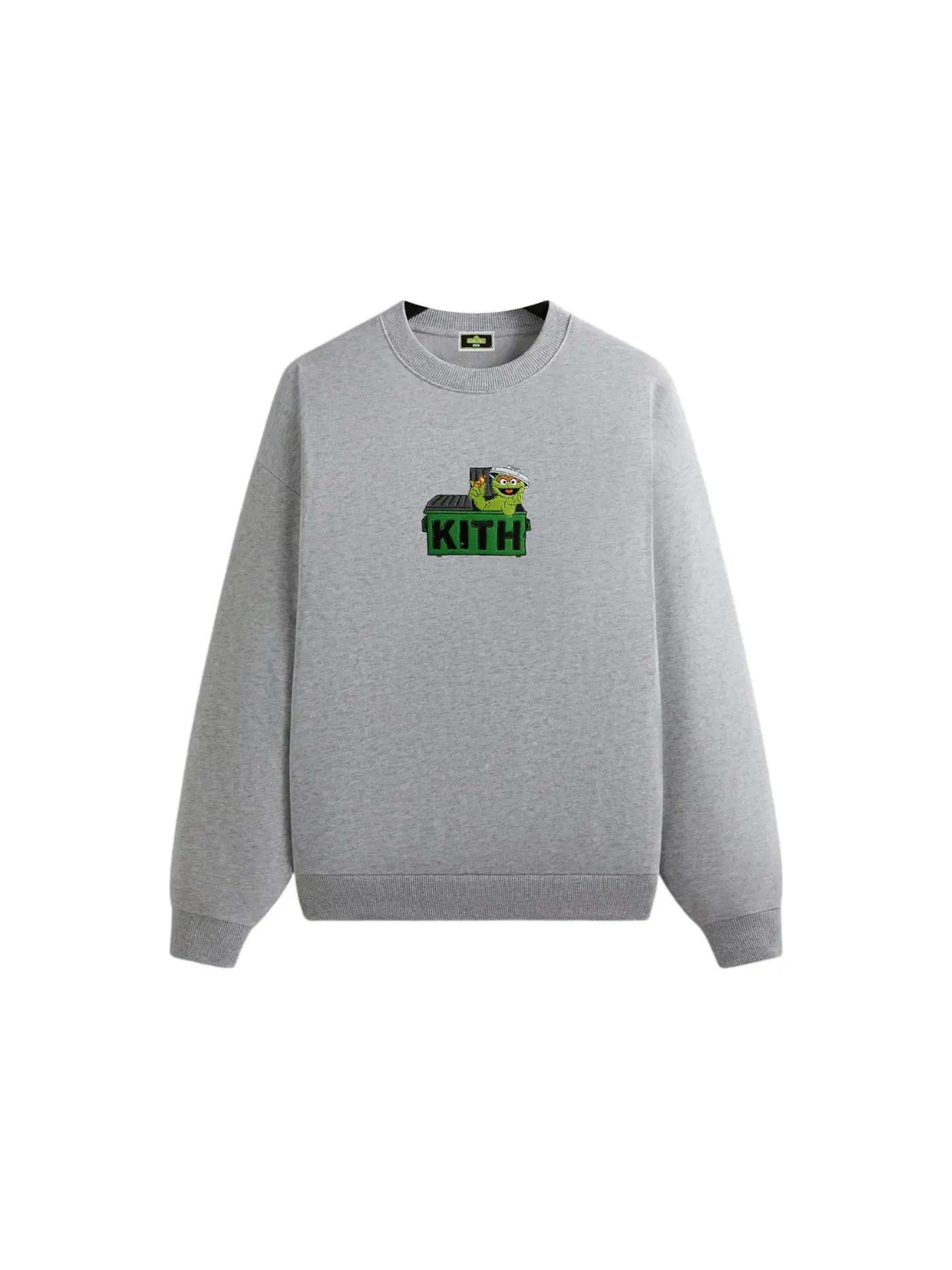 Мужской свитшот с принтом Nelson Crewneck Kith — изображение 1 из 2, серый