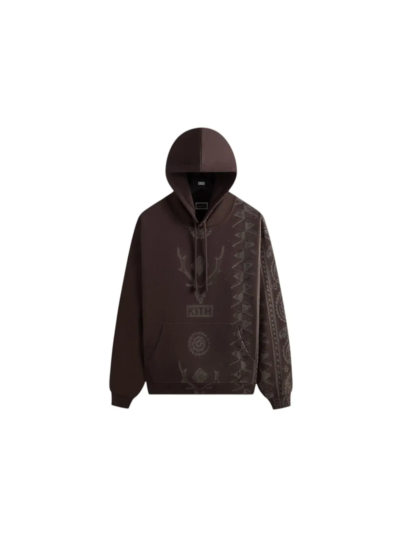 Мужской худи с принтом Kith x South2 West8 Columbia Paisley Nelson Hoodie, Kindling — изображение 1 из 2