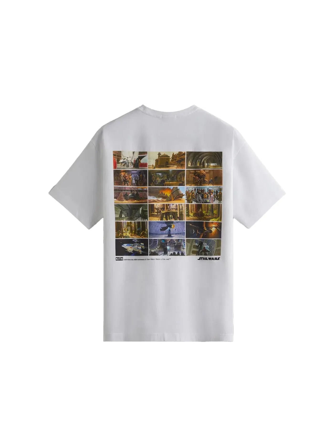 Мужская футболка с принтом Kith x STAR WARS Concept Tee Kith — изображение 2 из 2, белый