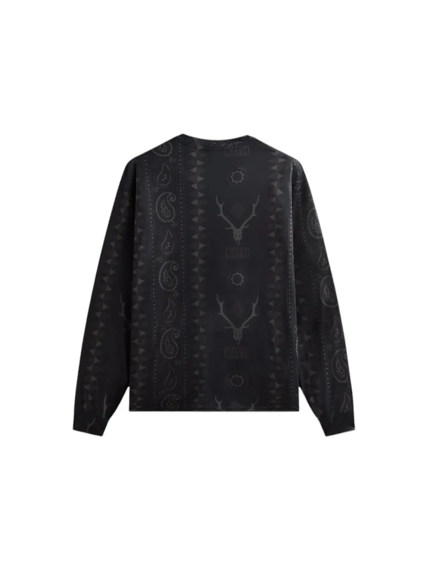 Мужская рубашка с принтом Kith x South2 West8 Columbia Paisley Stripe Terminal Tackle Long Sleeve — изображение 2 из 2