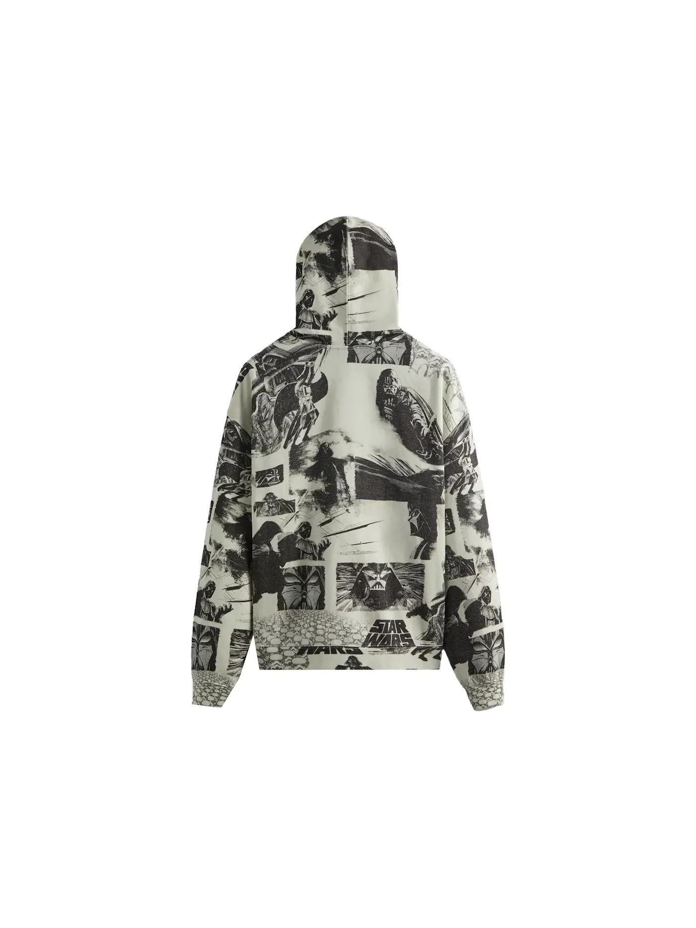 Мужской худи с принтом Darth Vader Illustration Kith, Waffle — изображение 2 из 2