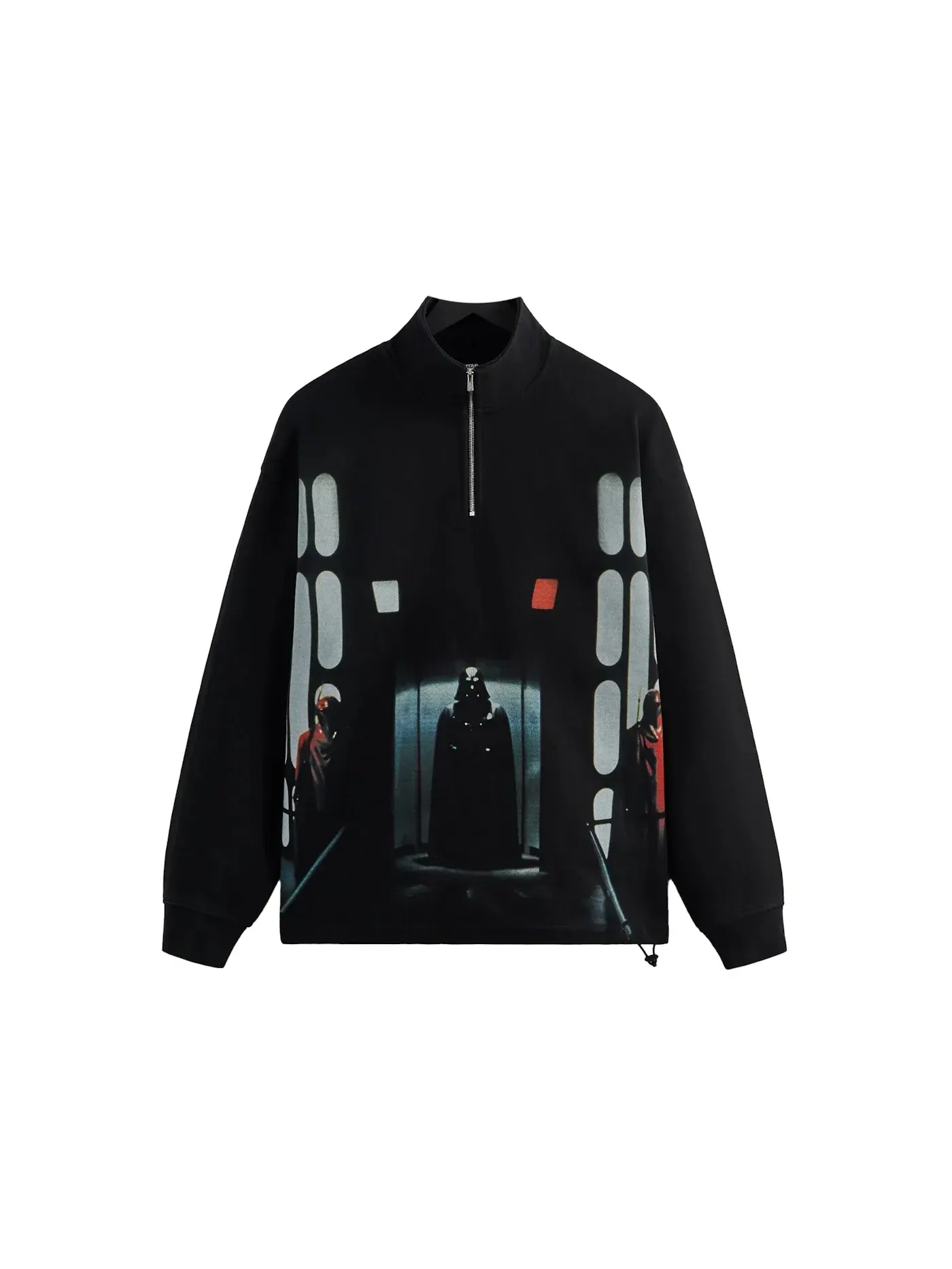 Мужская куртка с принтом Kith x STAR WARS Darth Vader Quarter Zip Kith — изображение 1 из 2, черный