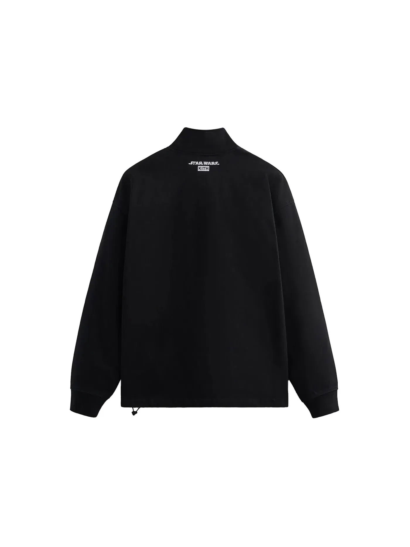 Мужская куртка с принтом Kith x STAR WARS Darth Vader Quarter Zip Kith — изображение 2 из 2, черный