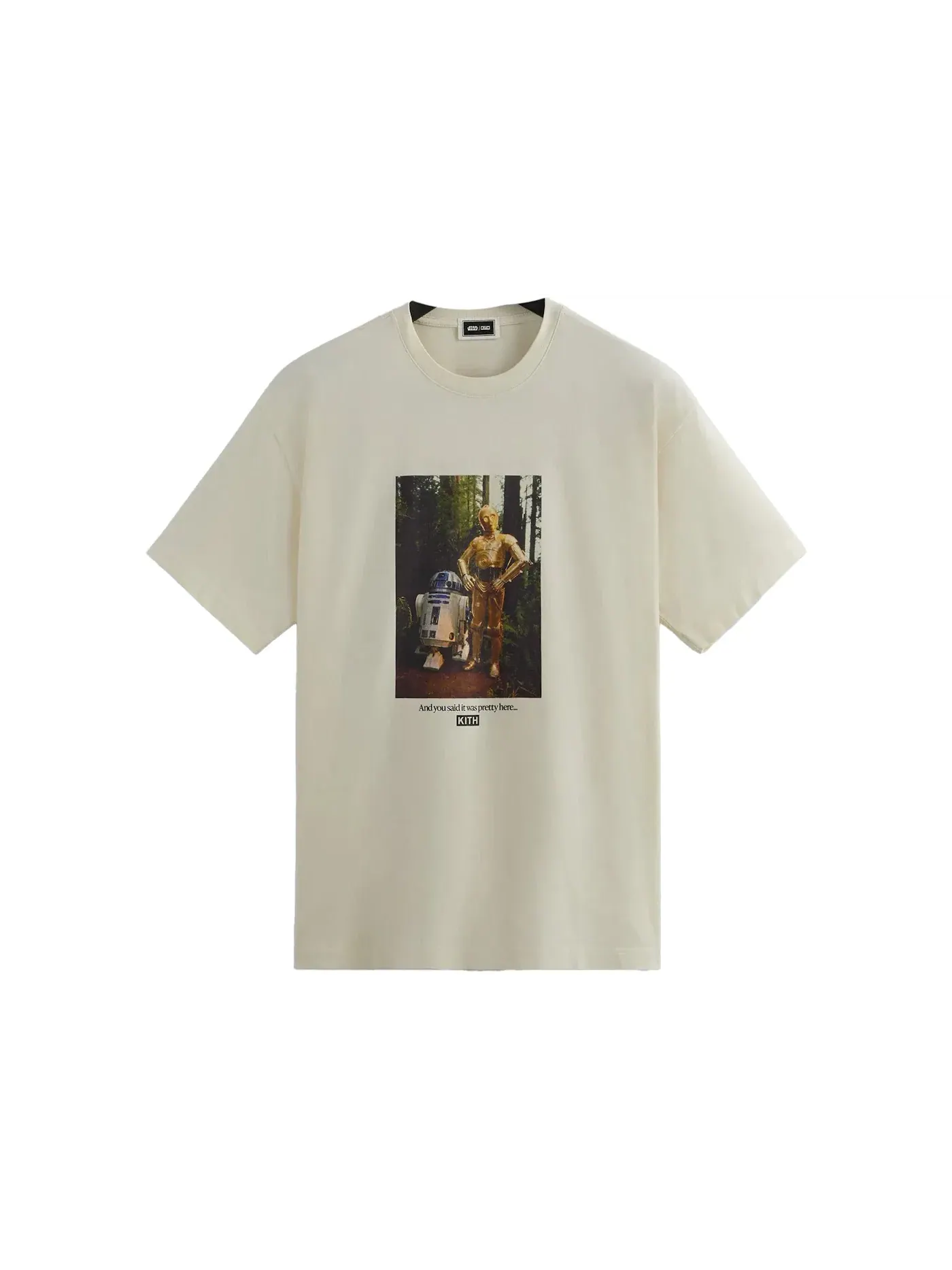 Мужская футболка с принтом Droids Vintage Kith x STAR WARS, Sandrift PH — изображение 1 из 2