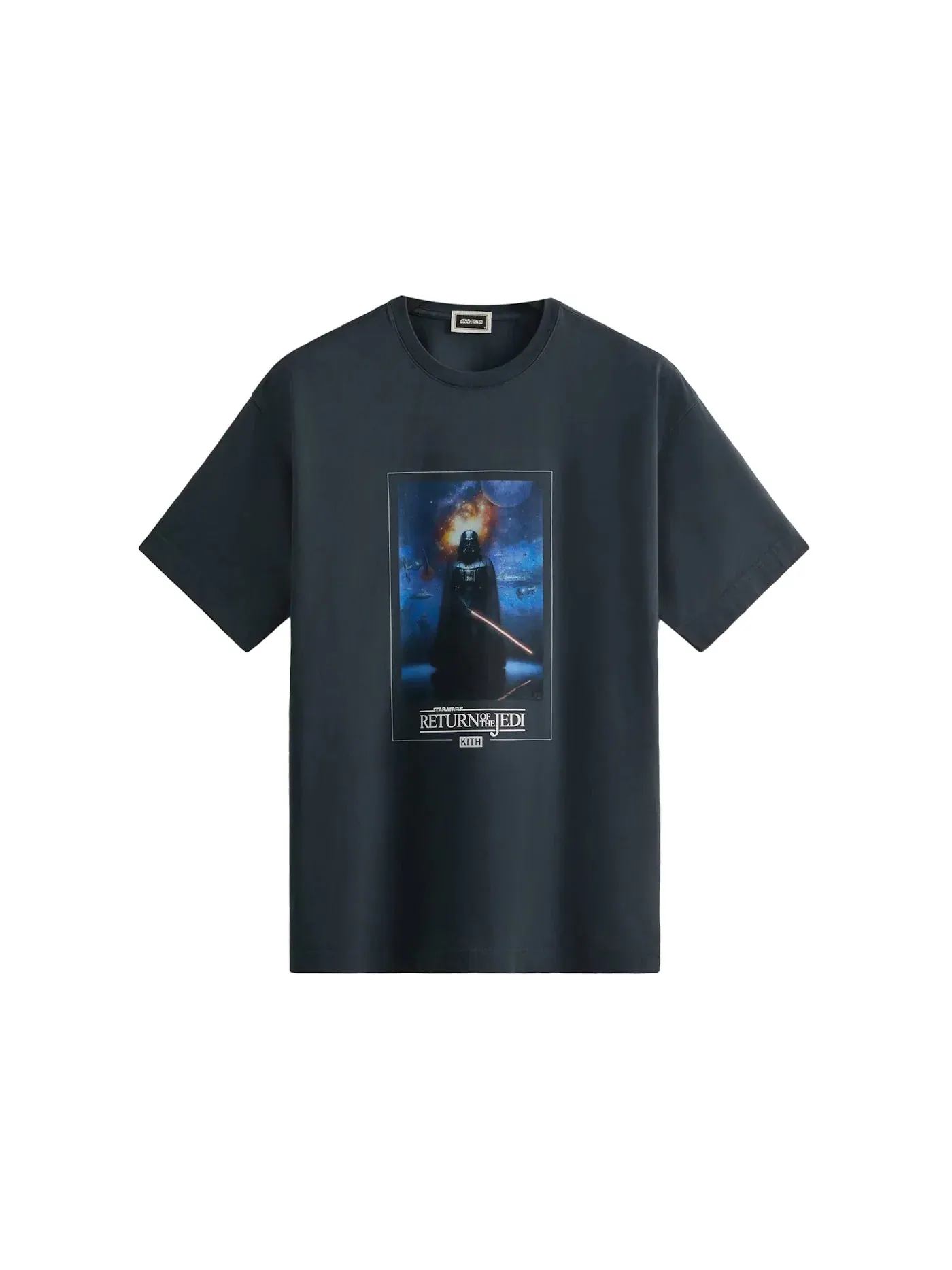 Мужская футболка с принтом Kith x STAR WARS Sith Lord Vintage Tee, Nocturnal PH — изображение 1 из 2