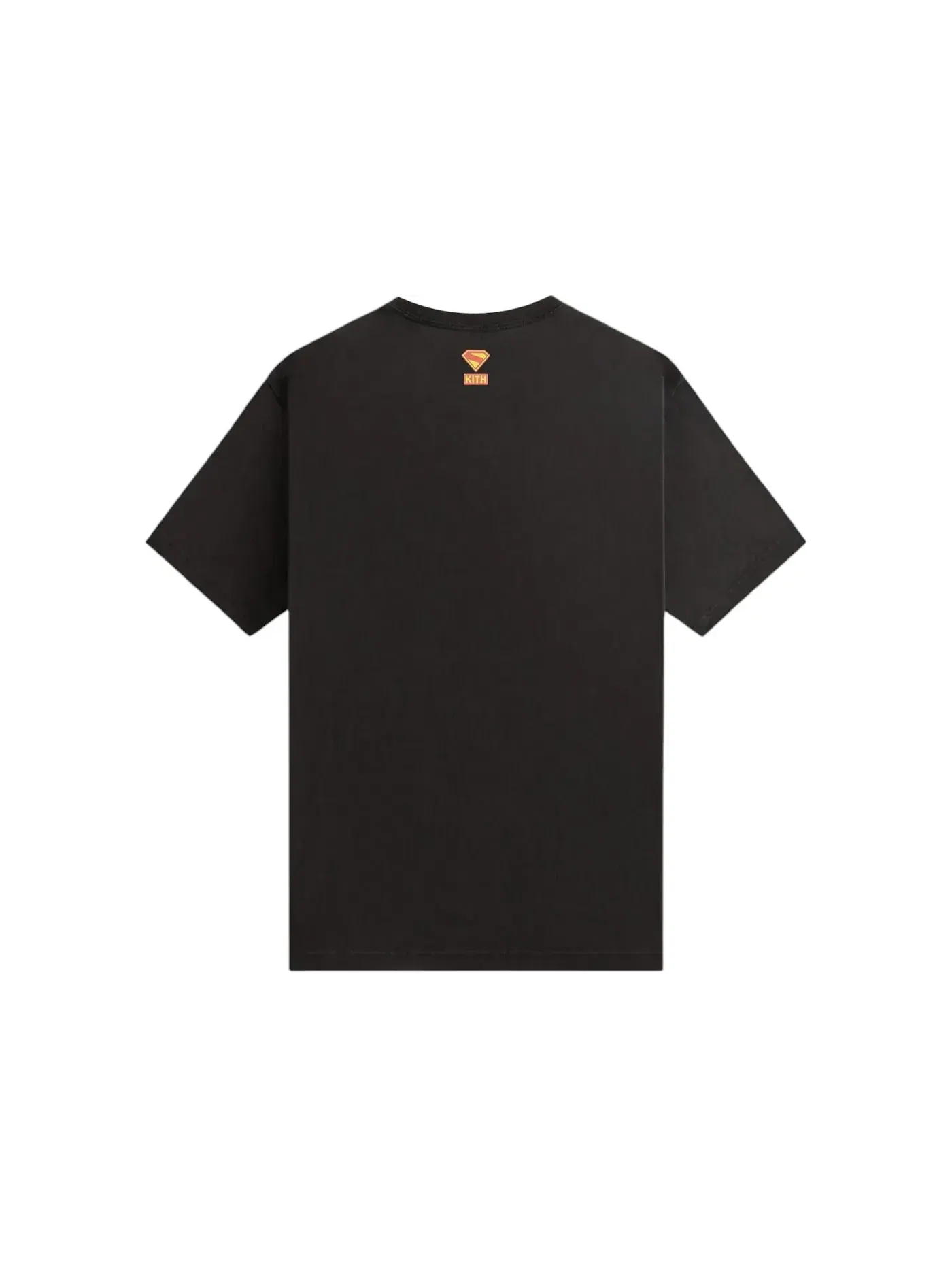 Мужская футболка с принтом Kith x Superman 2025 Movie Lightning Vintage Tee Black — изображение 2 из 2, черный
