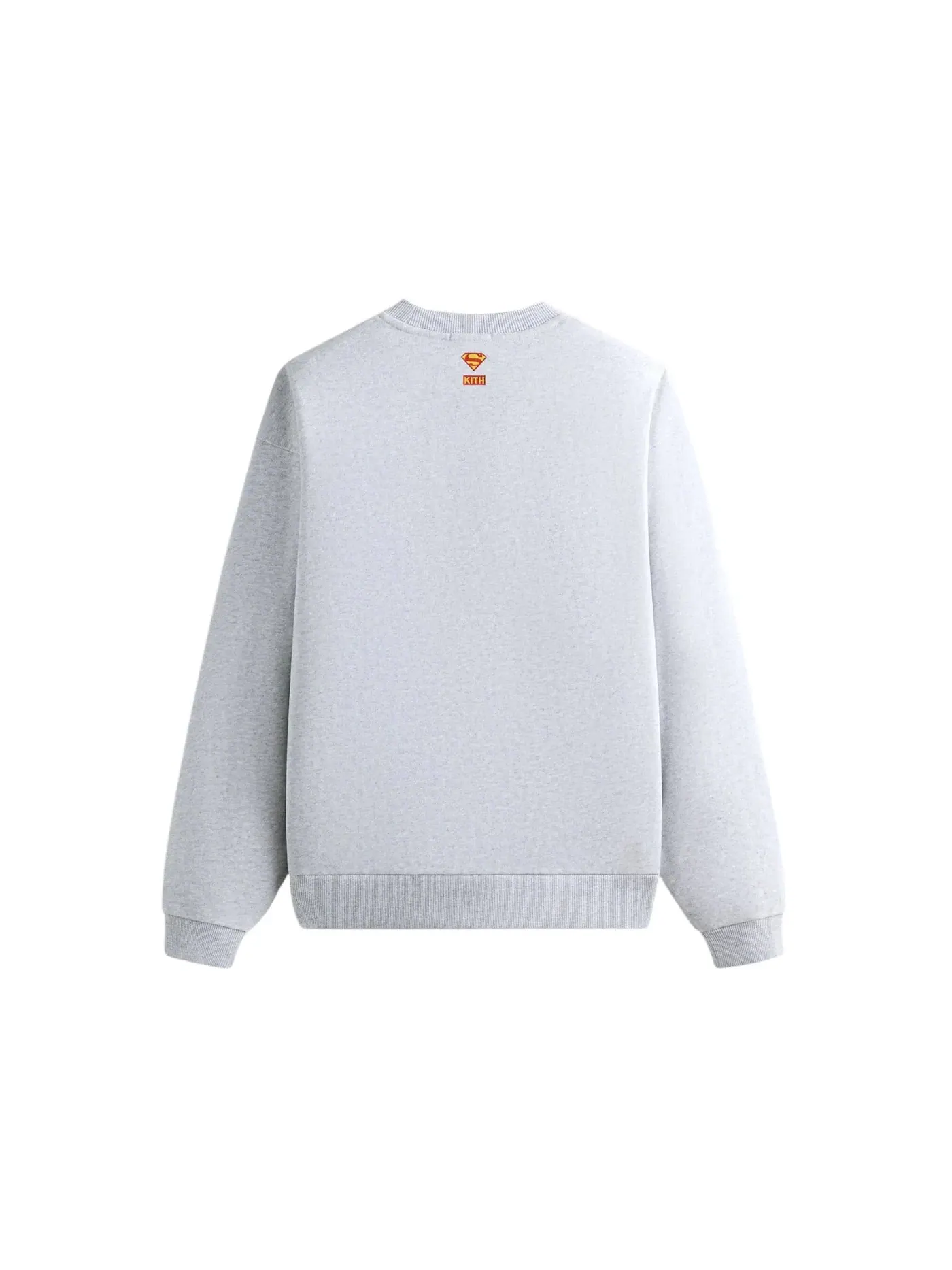 Мужской свитшот с принтом Kith x Superman Action Comics Nelson Crewneck — изображение 2 из 2, светлый серый