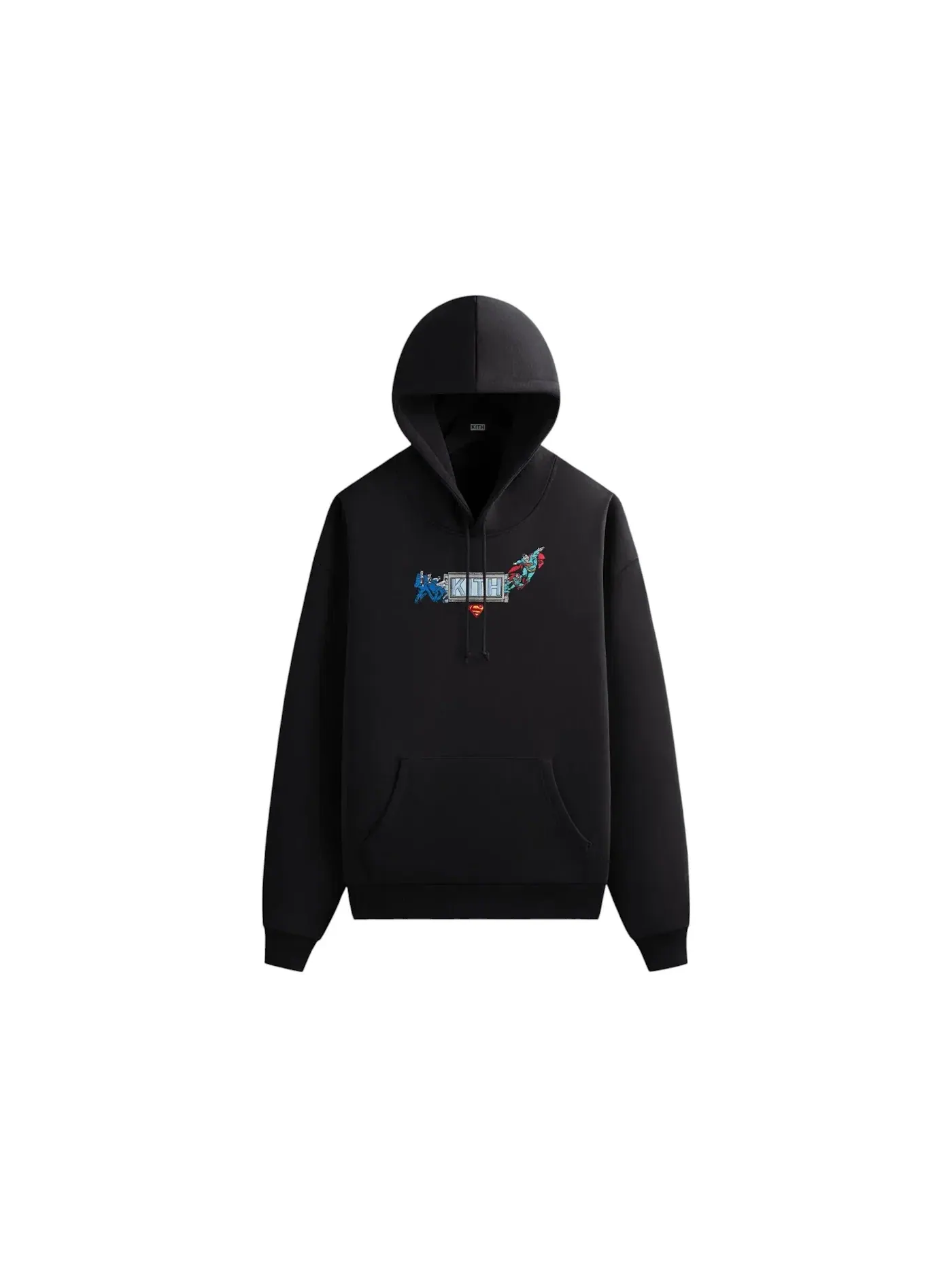 Мужской худи с принтом Kith x Superman Booth Nelson Hoodie — изображение 1 из 2, черный