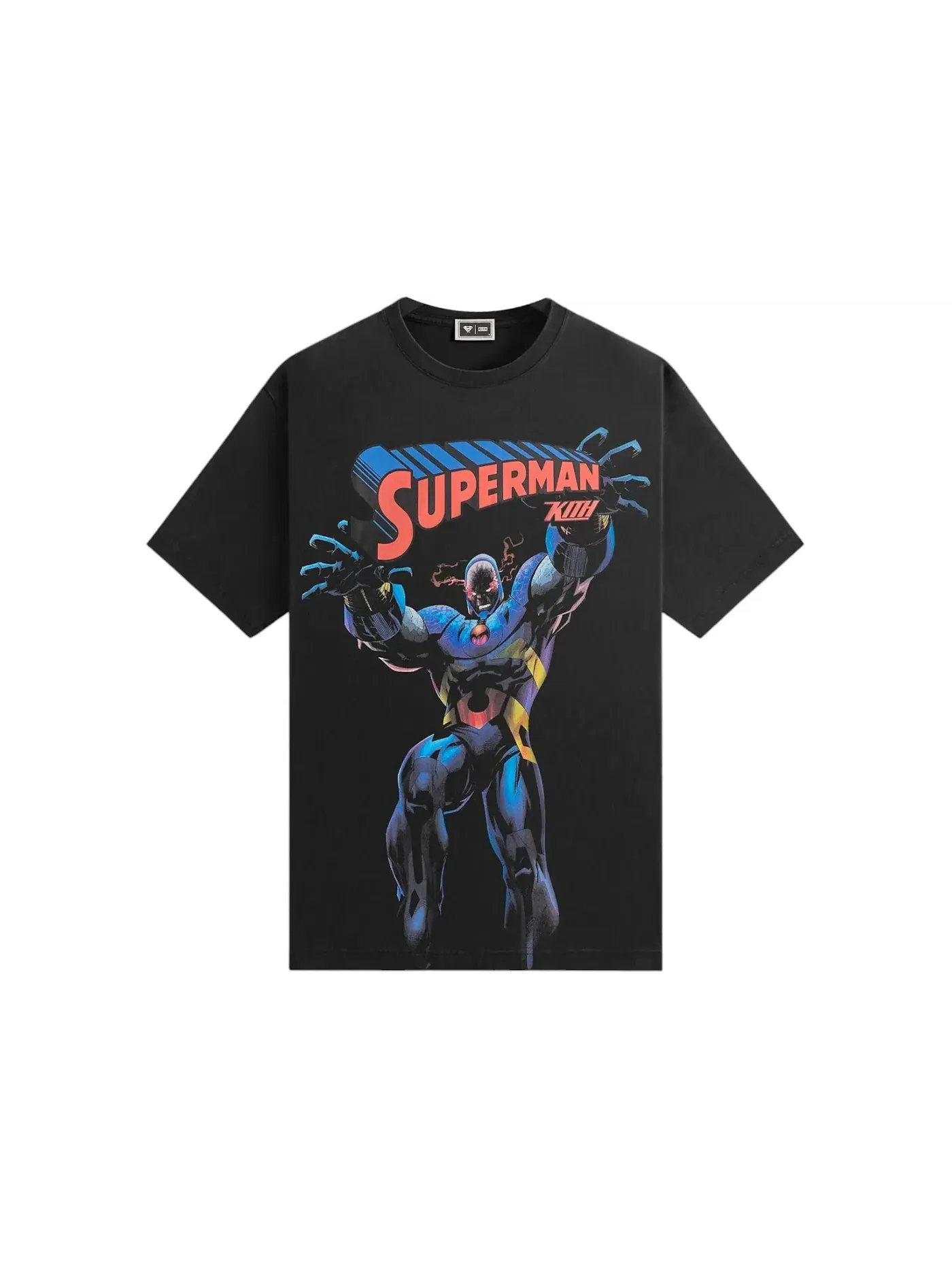 Мужская футболка с принтом Kith x Superman Darkseid Tee — изображение 1 из 2, черный