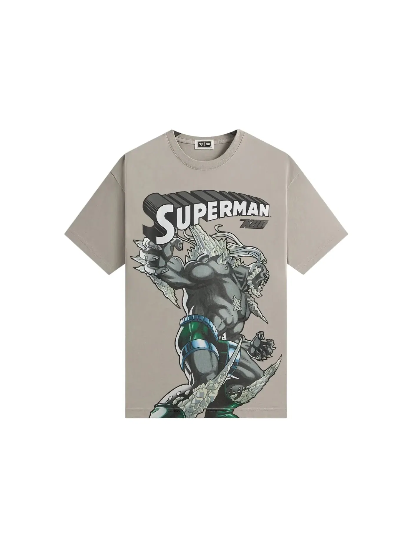 Мужская футболка с принтом Kith x Superman Doomsday Tee Kith, Pyrite — изображение 1 из 2